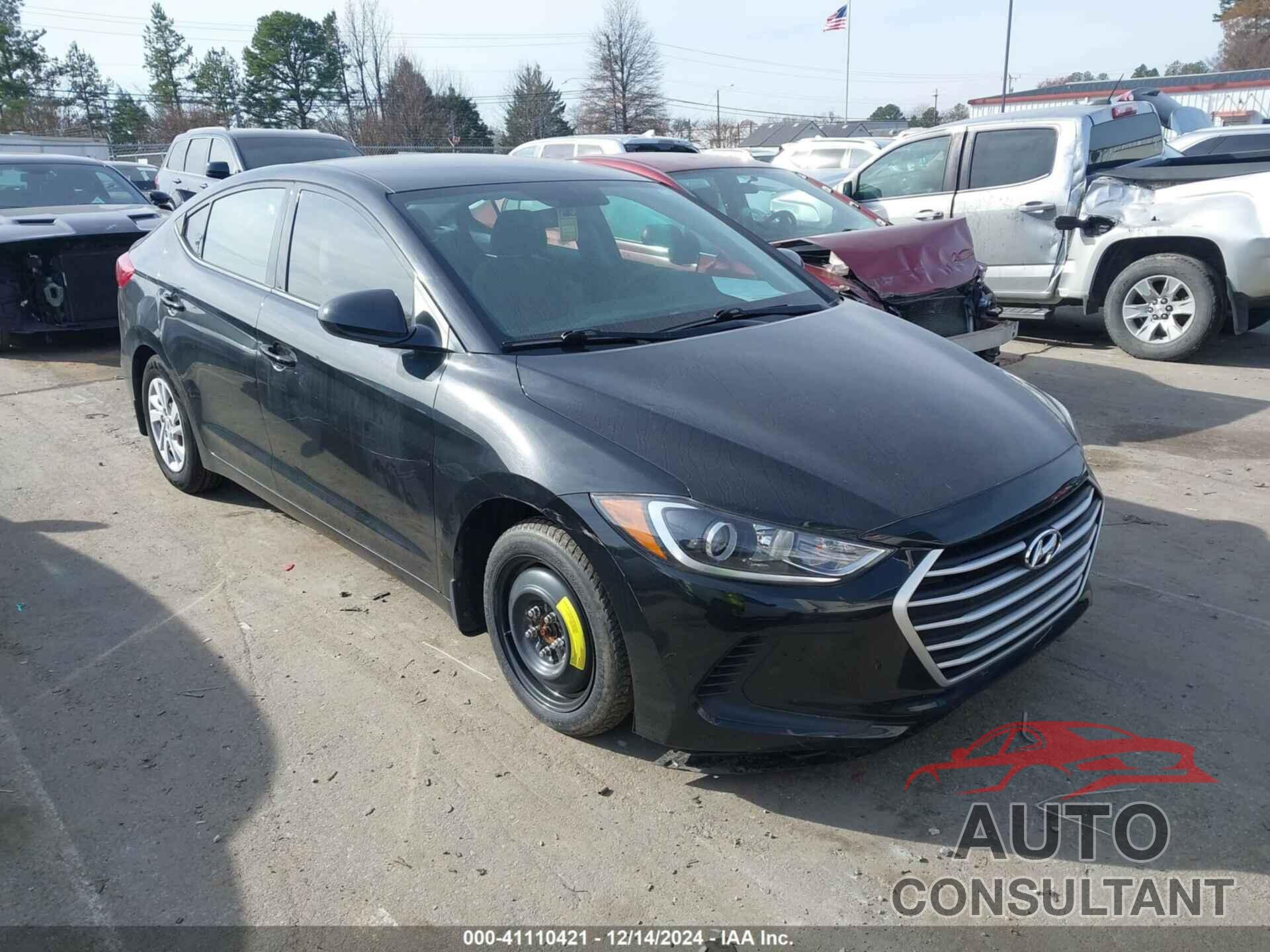 HYUNDAI ELANTRA 2018 - 5NPD74LF5JH331021