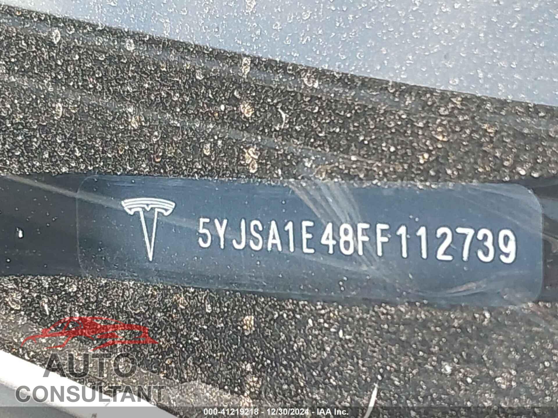 TESLA MODEL S 2015 - 5YJSA1E48FF112739
