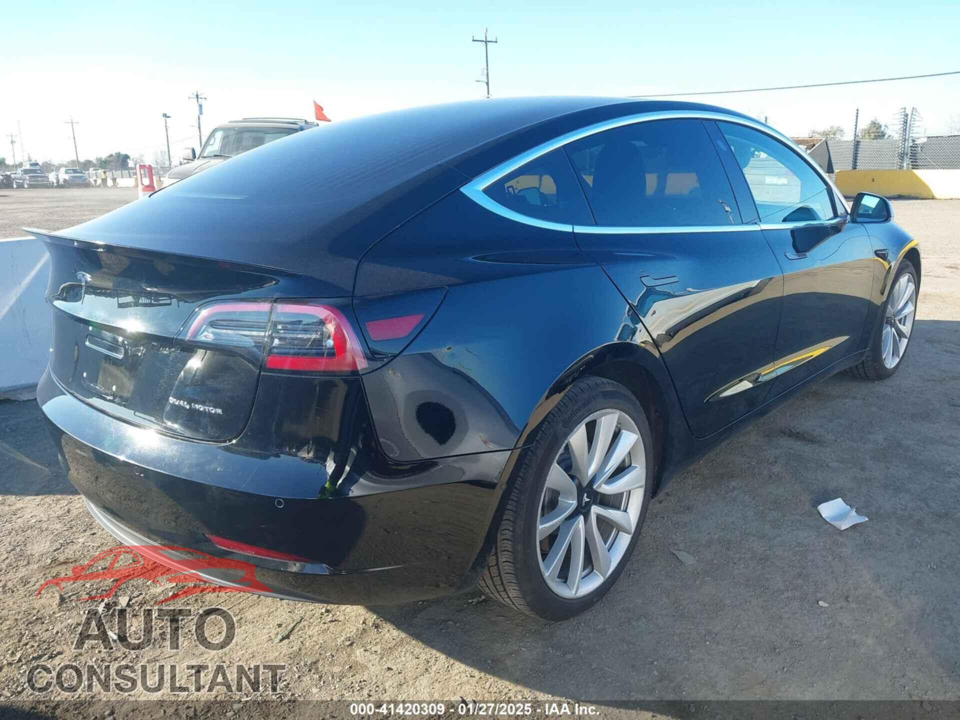 TESLA MODEL 3 2018 - 5YJ3E1EB0JF149090