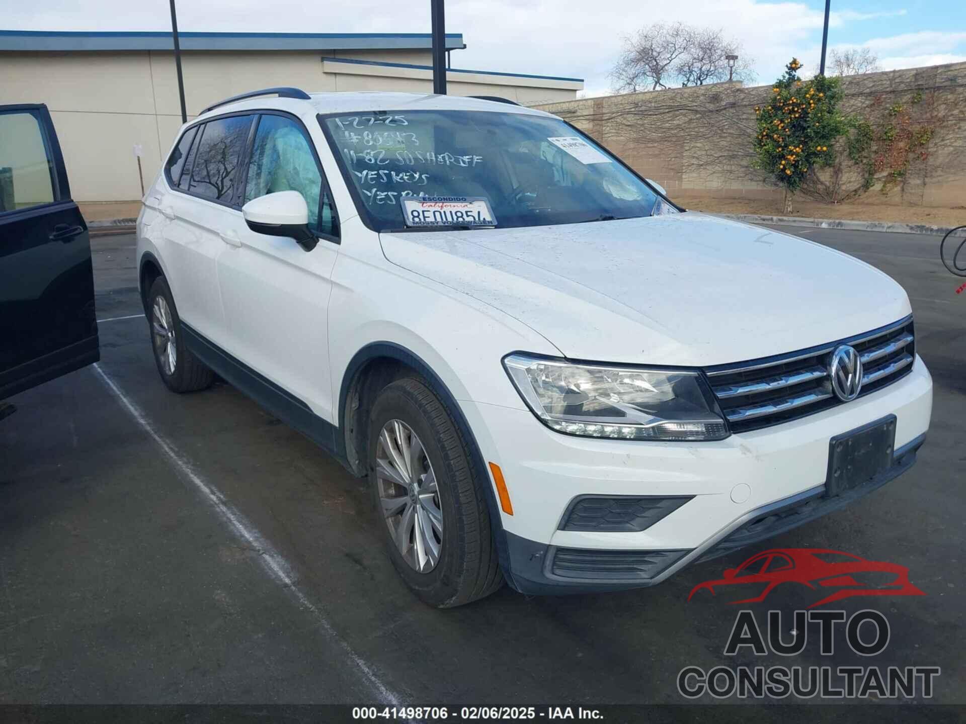 VOLKSWAGEN TIGUAN 2019 - 3VV1B7AX2KM039970