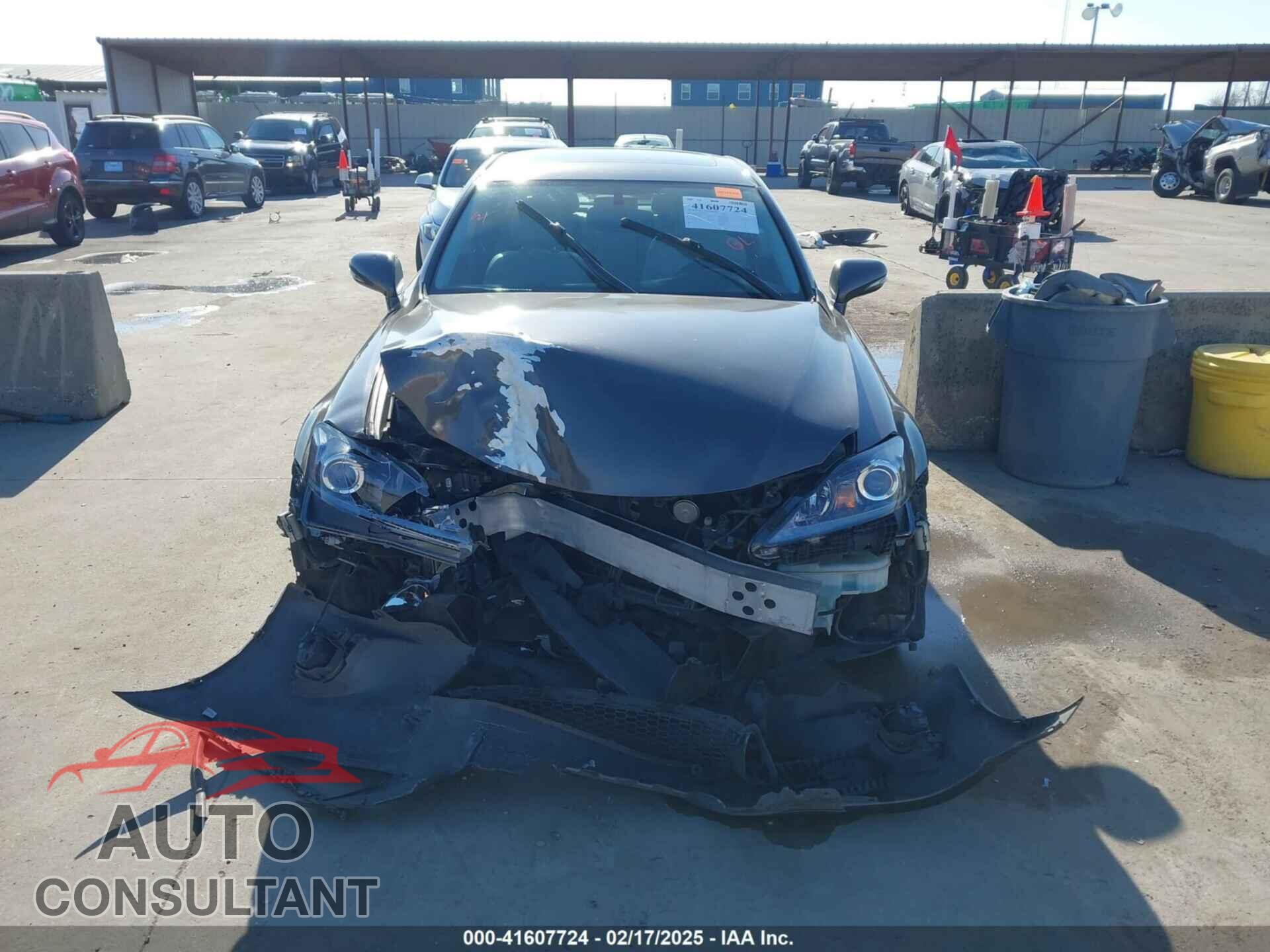 LEXUS IS 250 2012 - JTHBF5C22C5163112