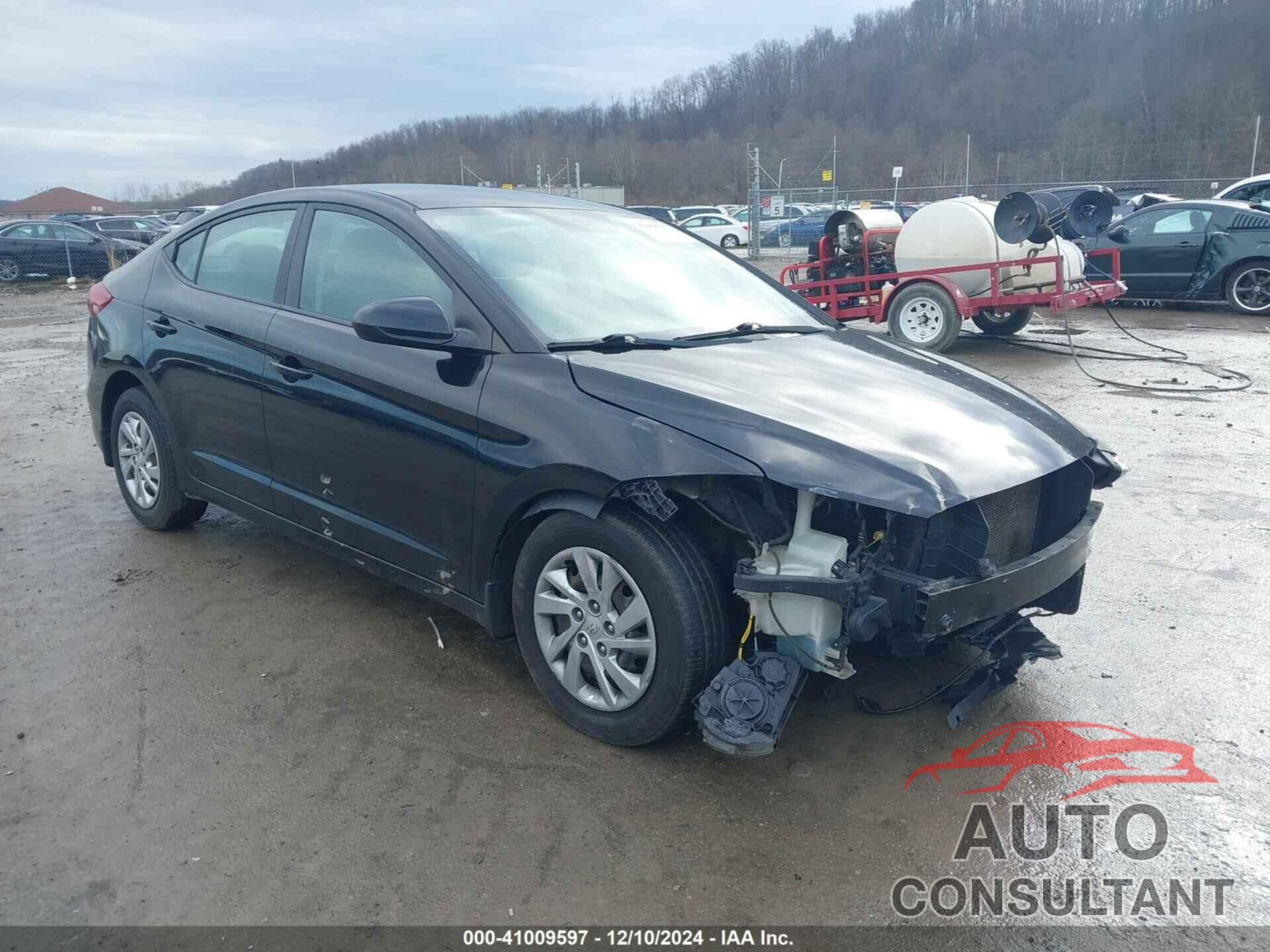HYUNDAI ELANTRA 2017 - KMHD74LF9HU422210