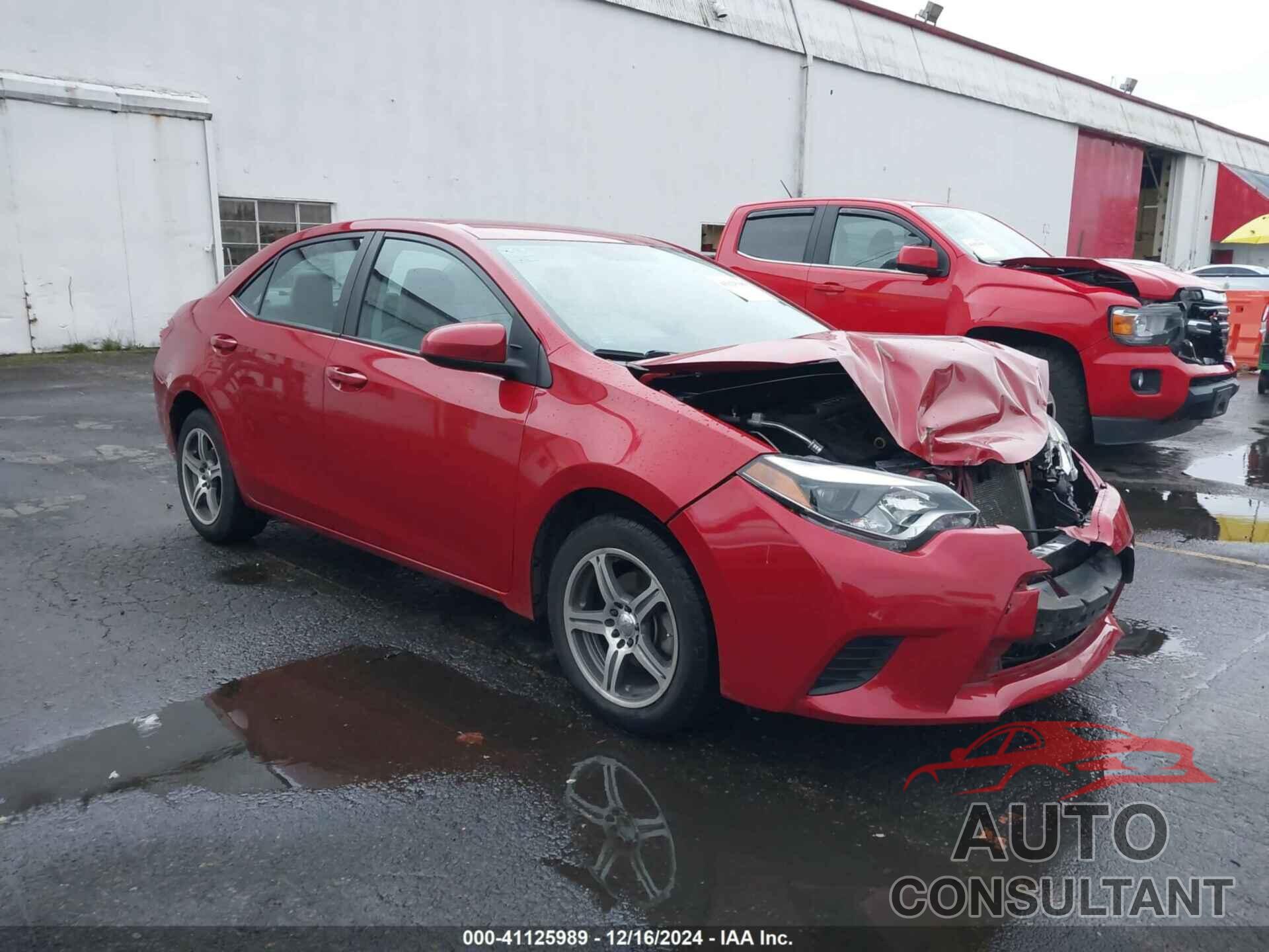 TOYOTA COROLLA 2016 - 5YFBURHE1GP423123