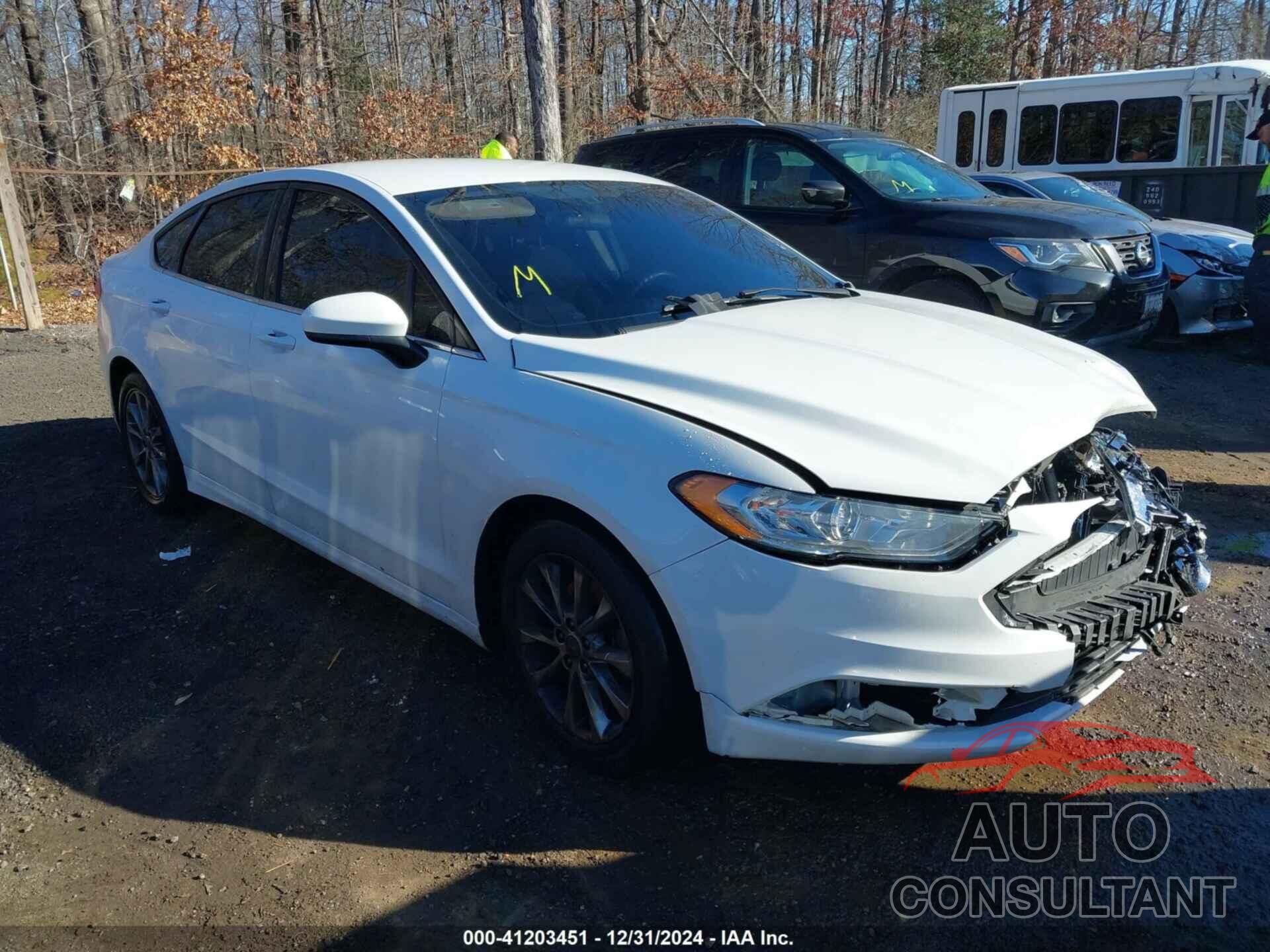 FORD FUSION 2017 - 3FA6P0H70HR355761