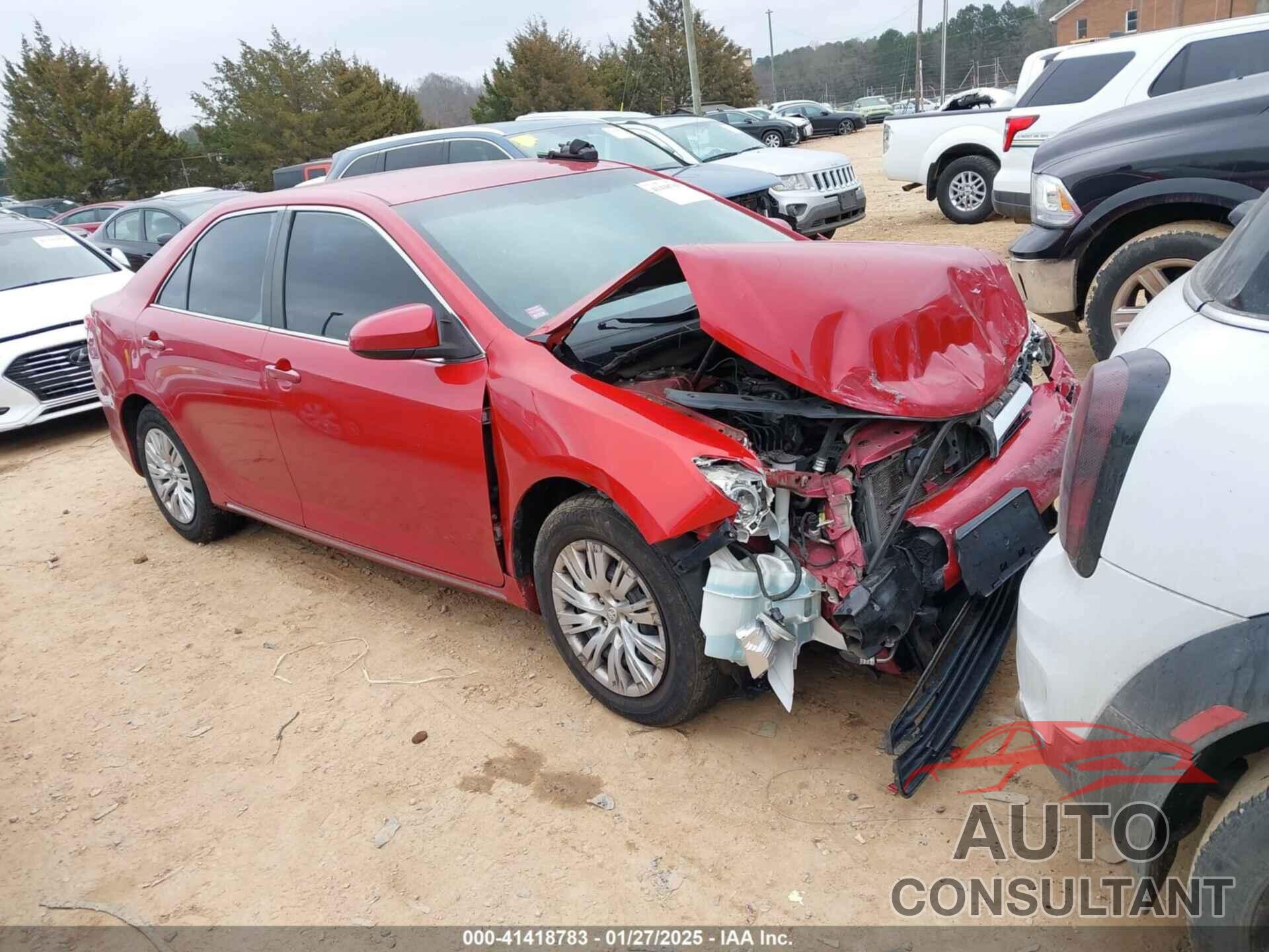 TOYOTA CAMRY 2012 - 4T1BF1FK1CU577893