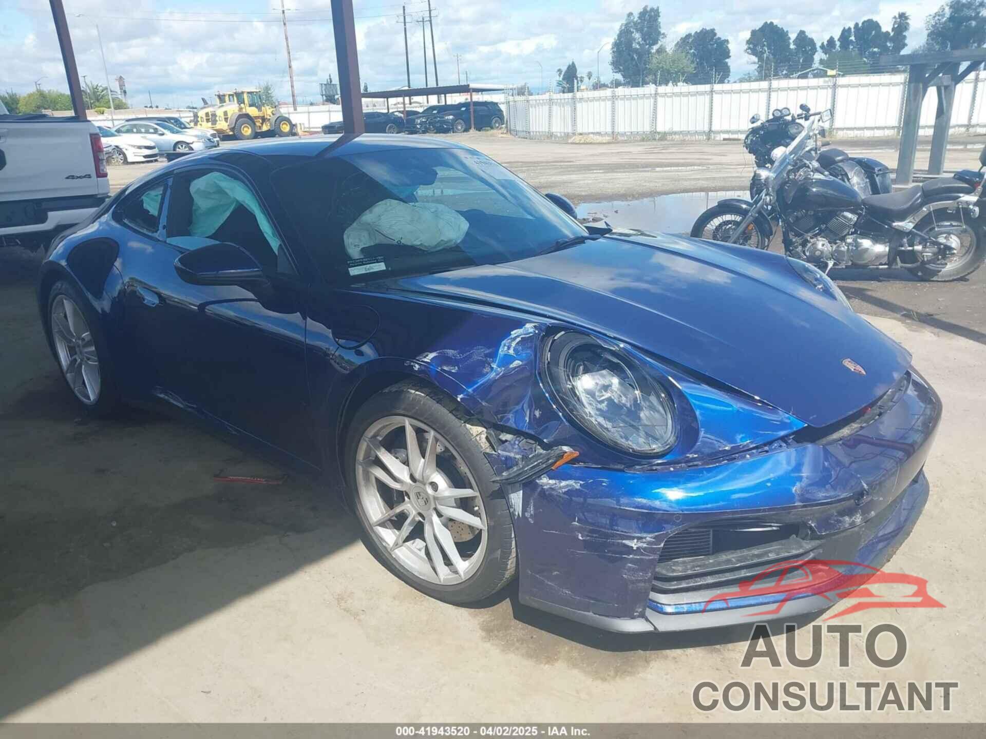 PORSCHE 911 2025 - WP0AA2A90SS207621