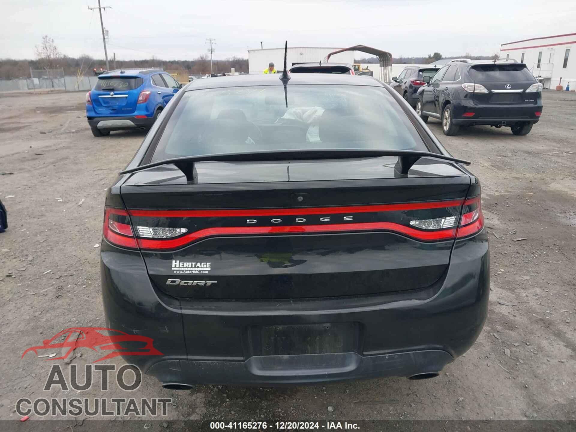 DODGE DART 2015 - 1C3CDFBB8FD173953