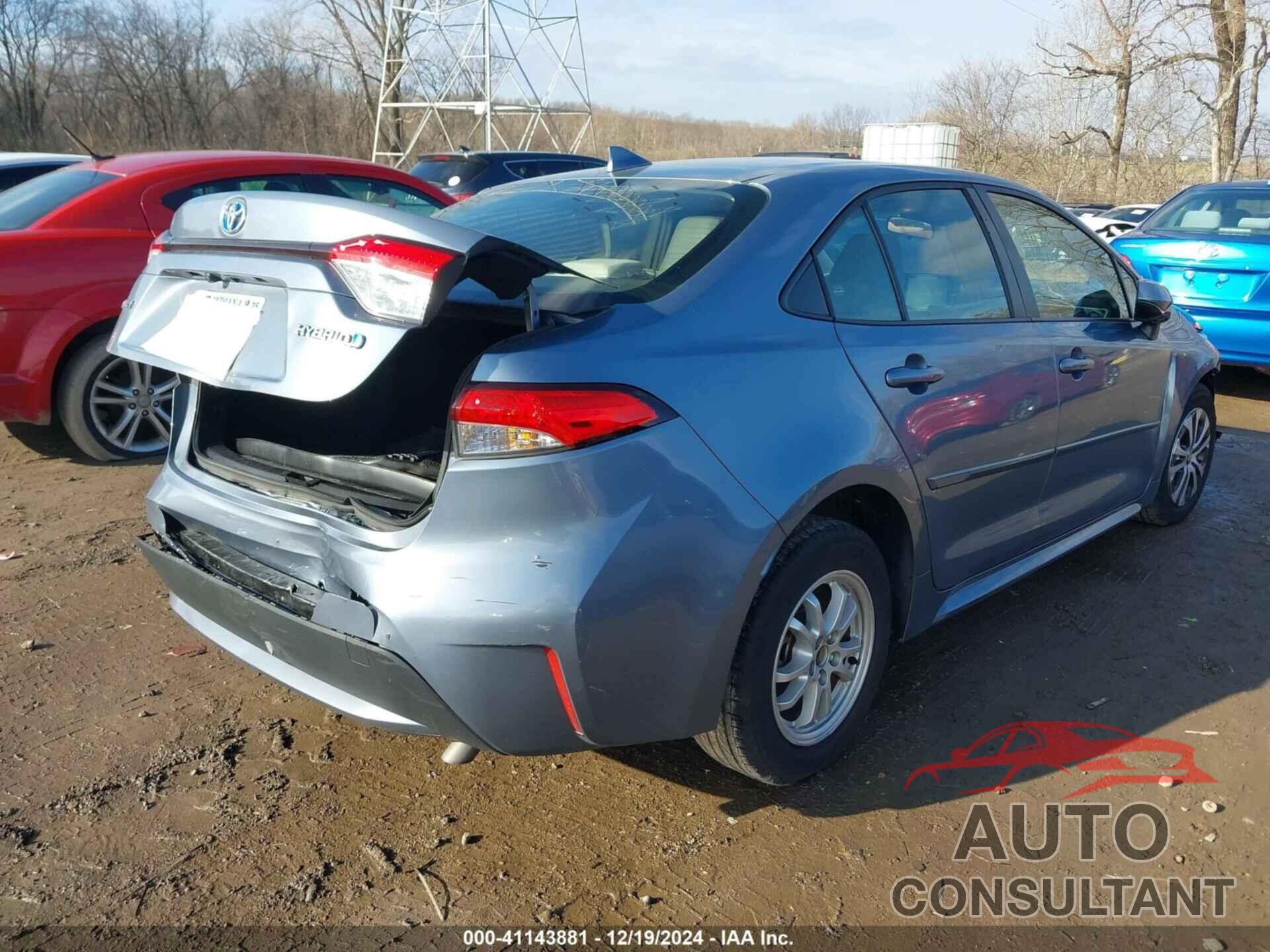 TOYOTA COROLLA 2022 - JTDEAMDE4N3013694
