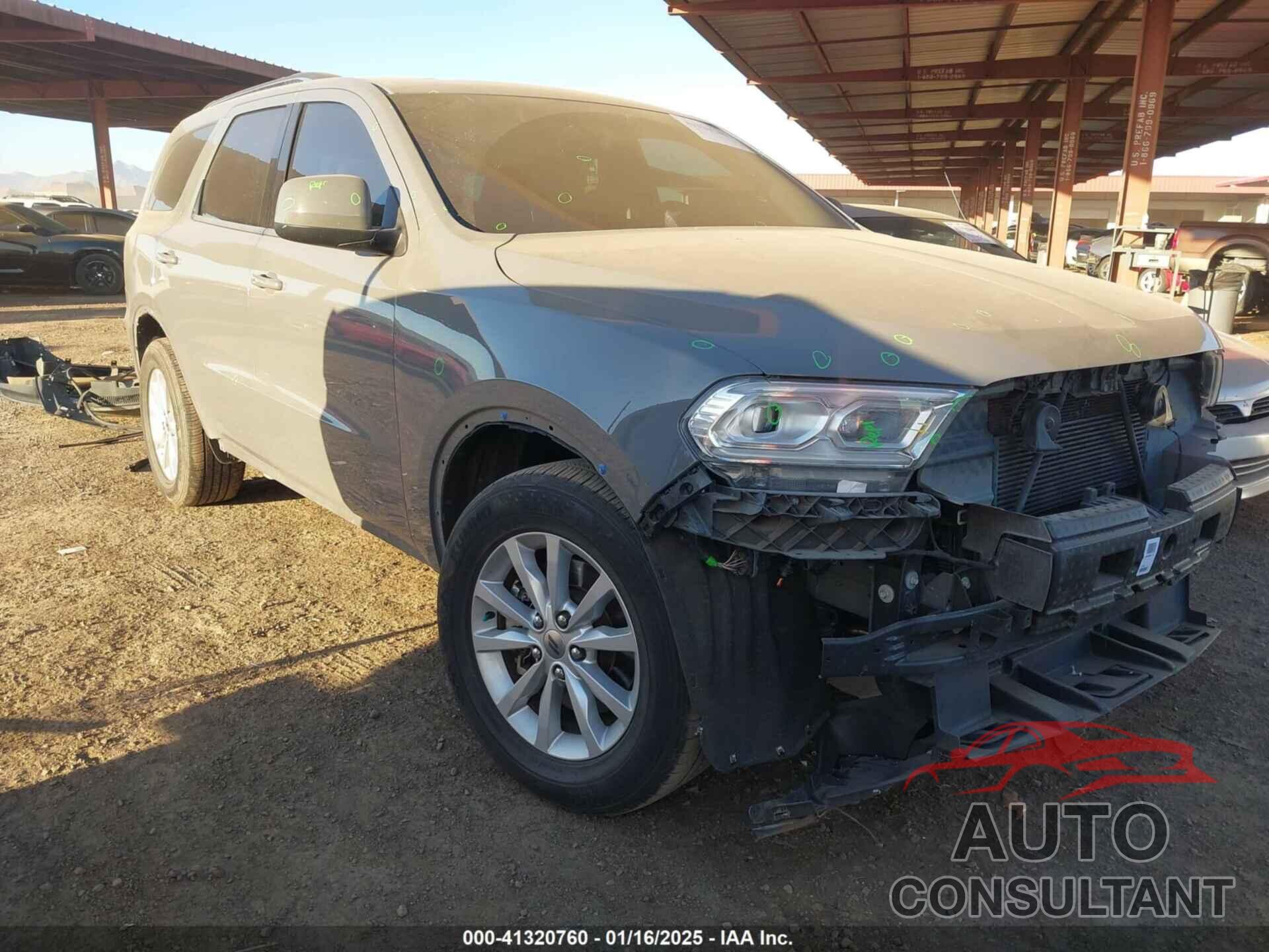 DODGE DURANGO 2022 - 1C4RDHAG2NC173269