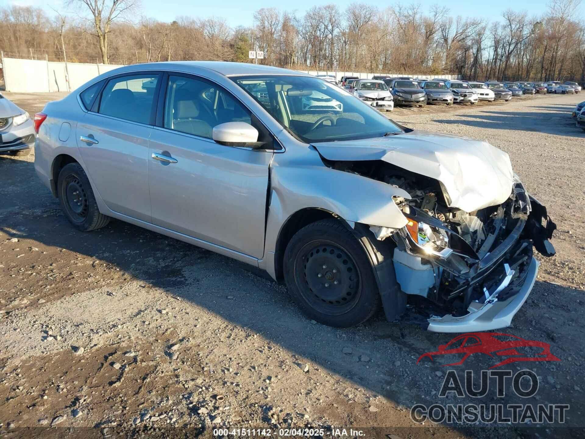 NISSAN SENTRA 2017 - 3N1AB7AP2HY298395