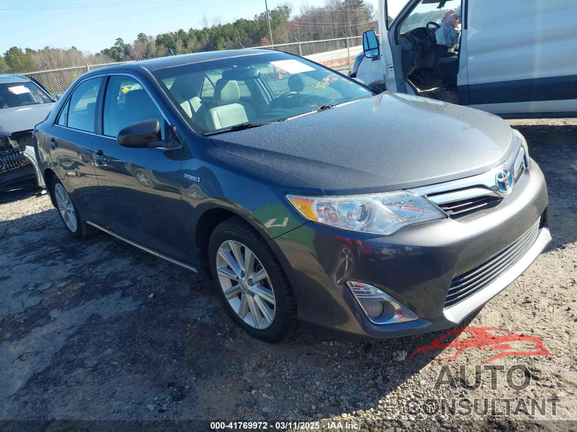 TOYOTA CAMRY HYBRID 2012 - 4T1BD1FK5CU005621