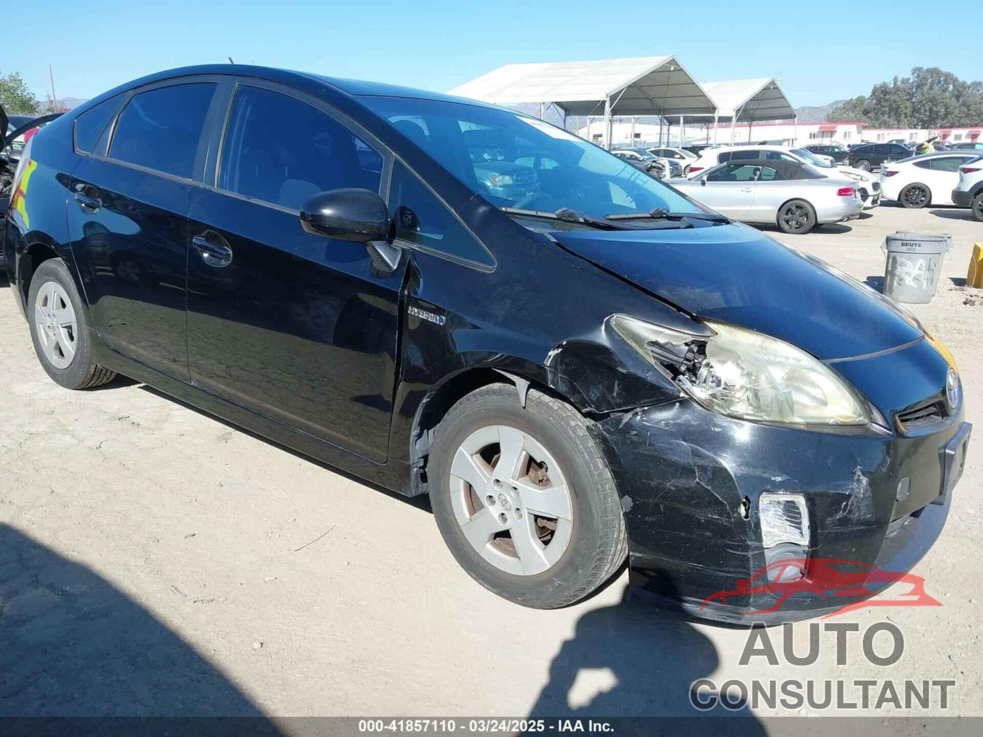 TOYOTA PRIUS 2011 - JTDKN3DU9B1382115