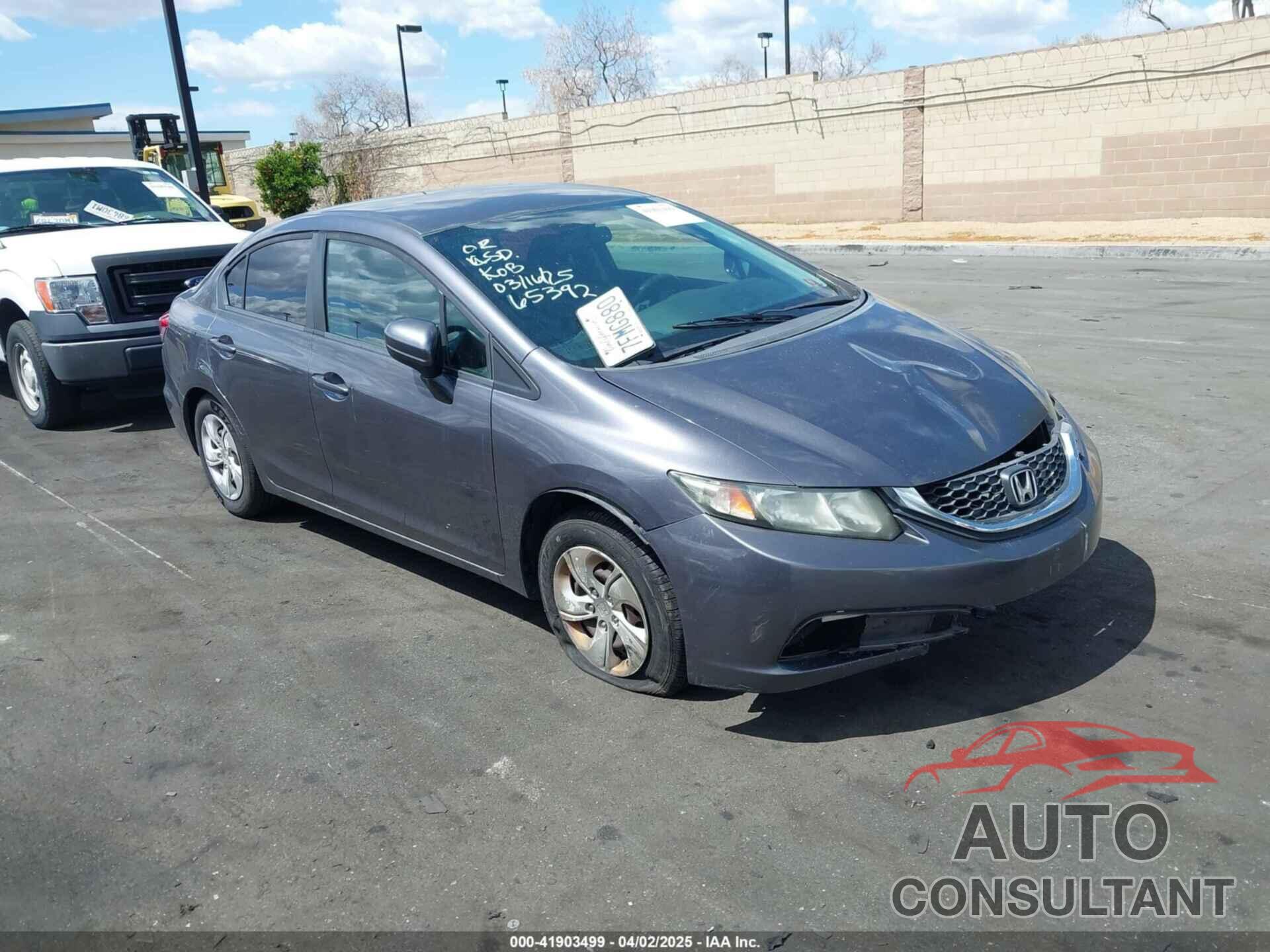 HONDA CIVIC 2014 - 19XFB2F52EE264497