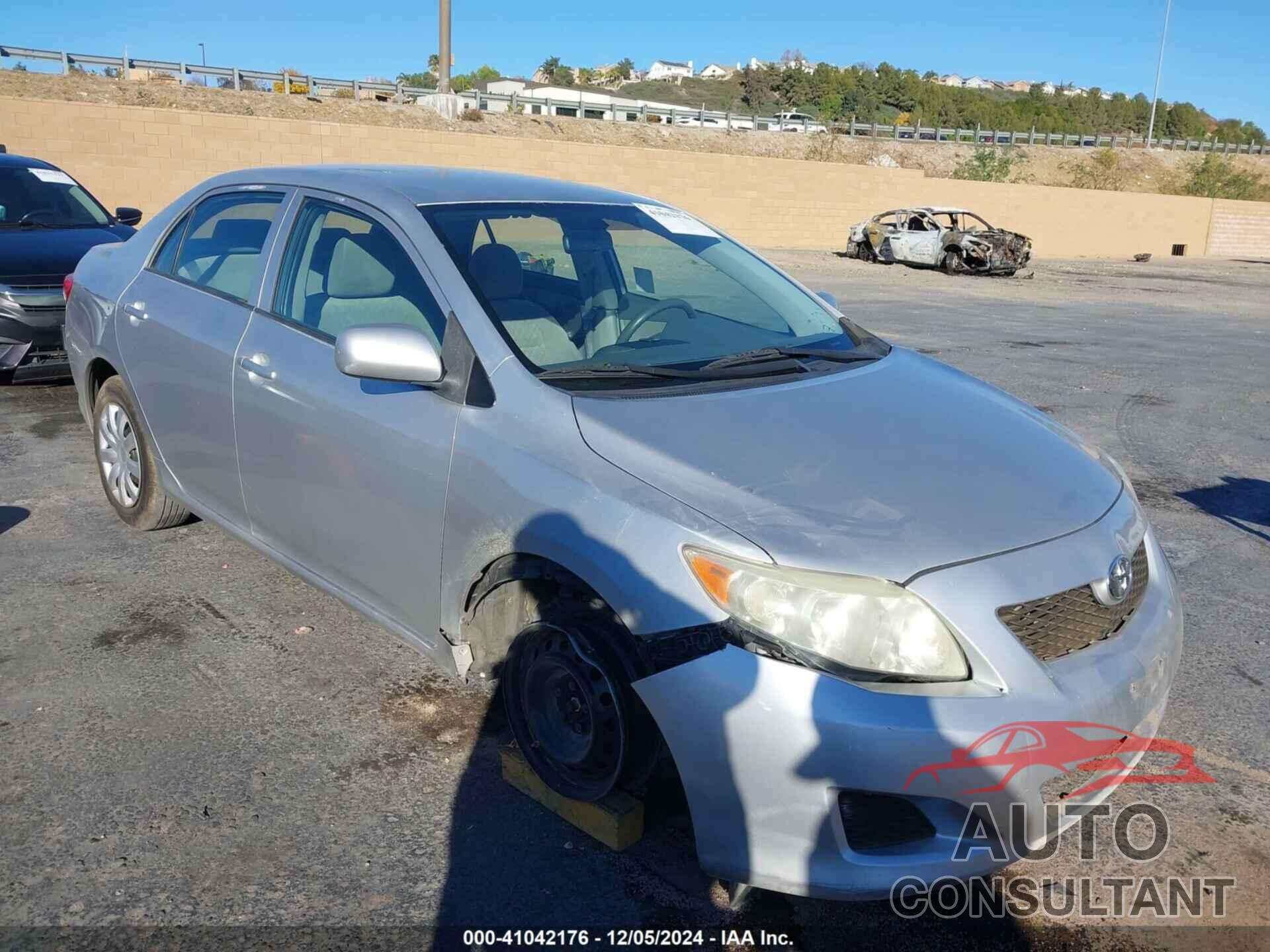 TOYOTA COROLLA 2009 - JTDBL40E09J047250