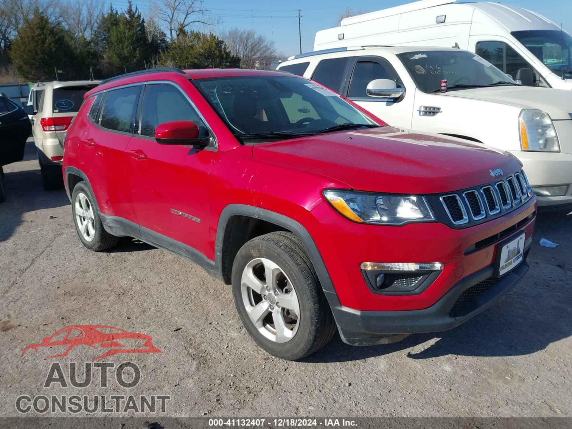 JEEP NEW COMPASS 2017 - 3C4NJDBB1HT652052
