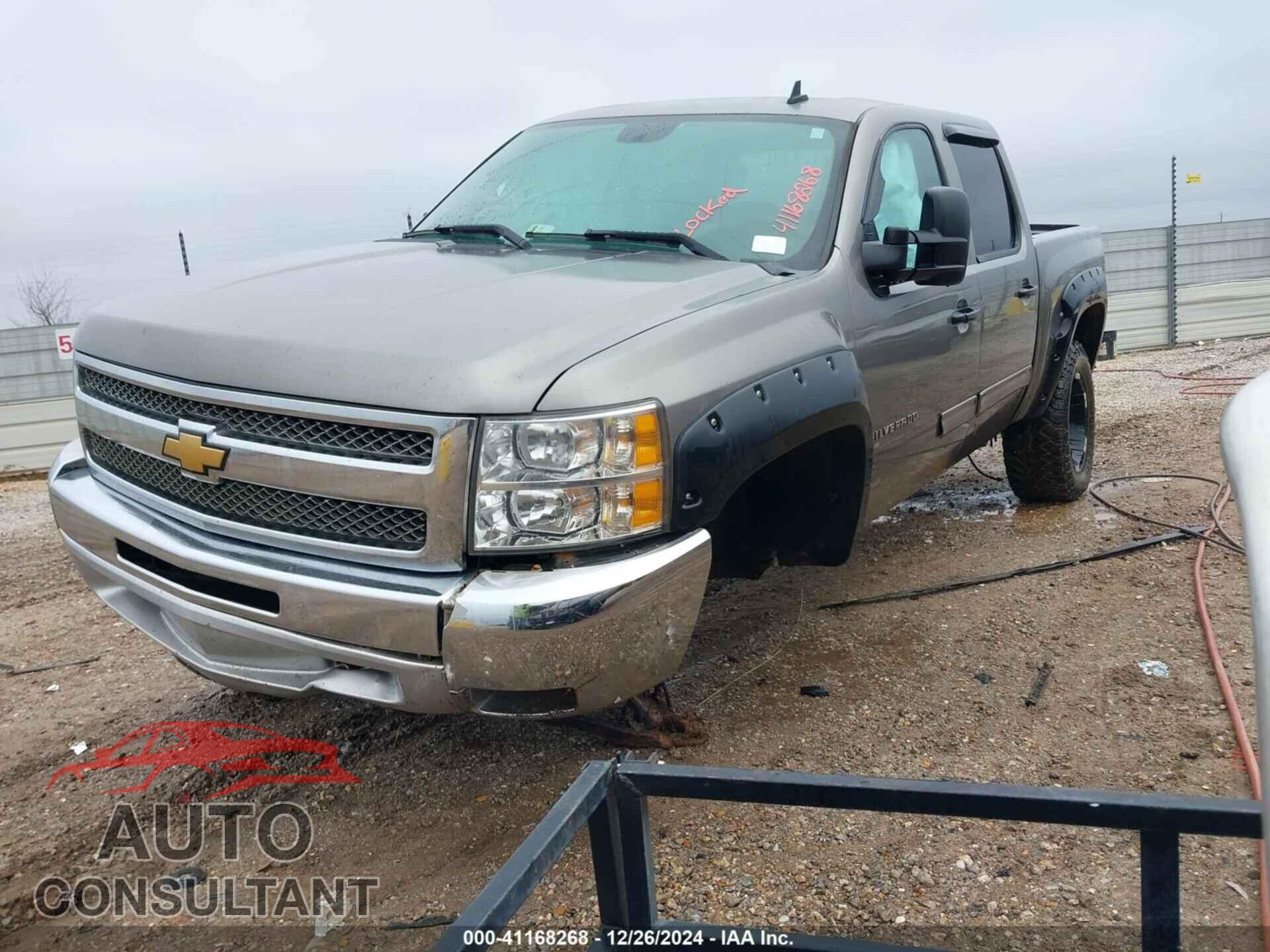 CHEVROLET SILVERADO 1500 2012 - 1GCPKSE79CF190232
