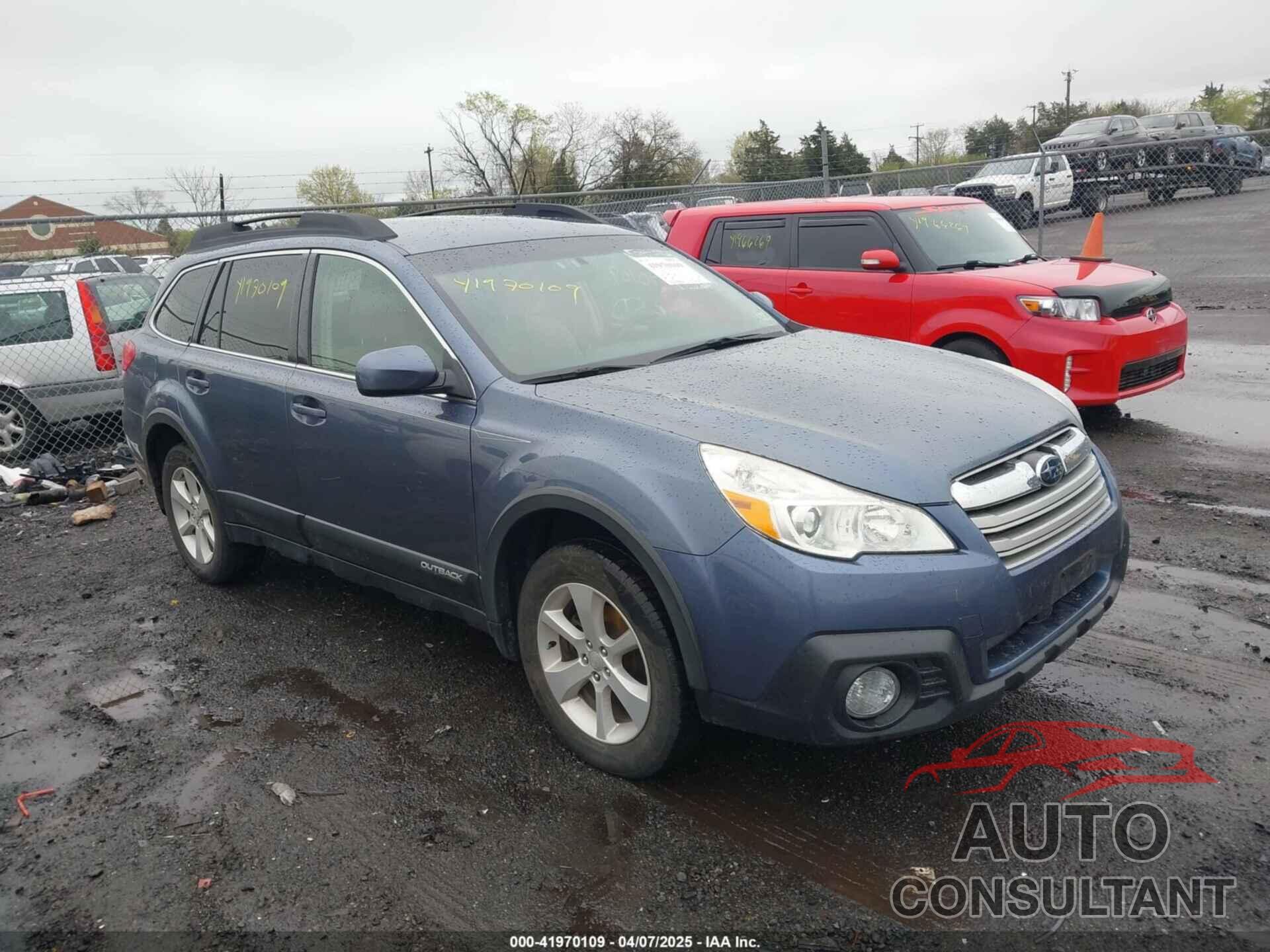 SUBARU OUTBACK 2014 - 4S4BRBCC4E3212594