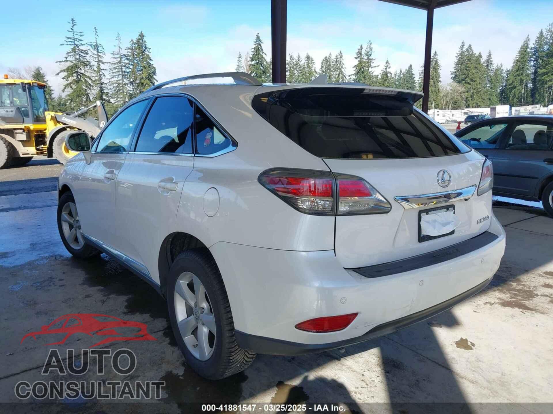 LEXUS RX 350 2015 - 2T2BK1BA2FC262515