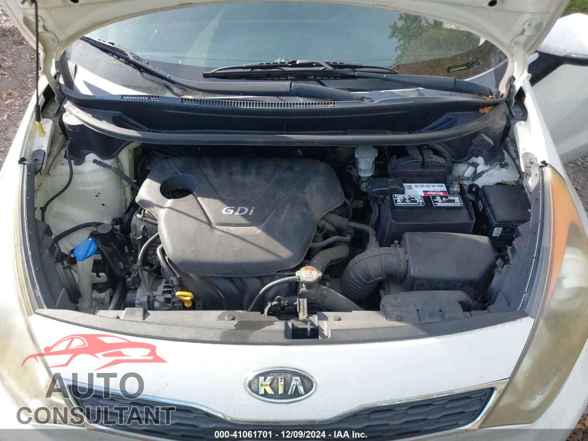 KIA RIO5 2012 - KNADN5A3XC6082102