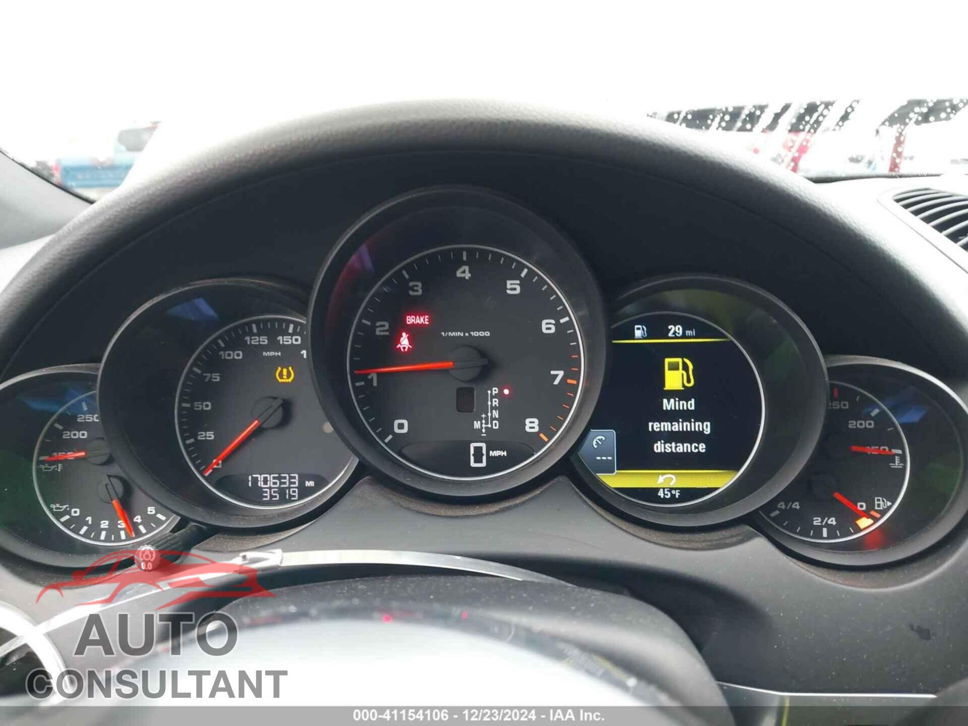 PORSCHE CAYENNE 2016 - WP1AA2A25GLA00869