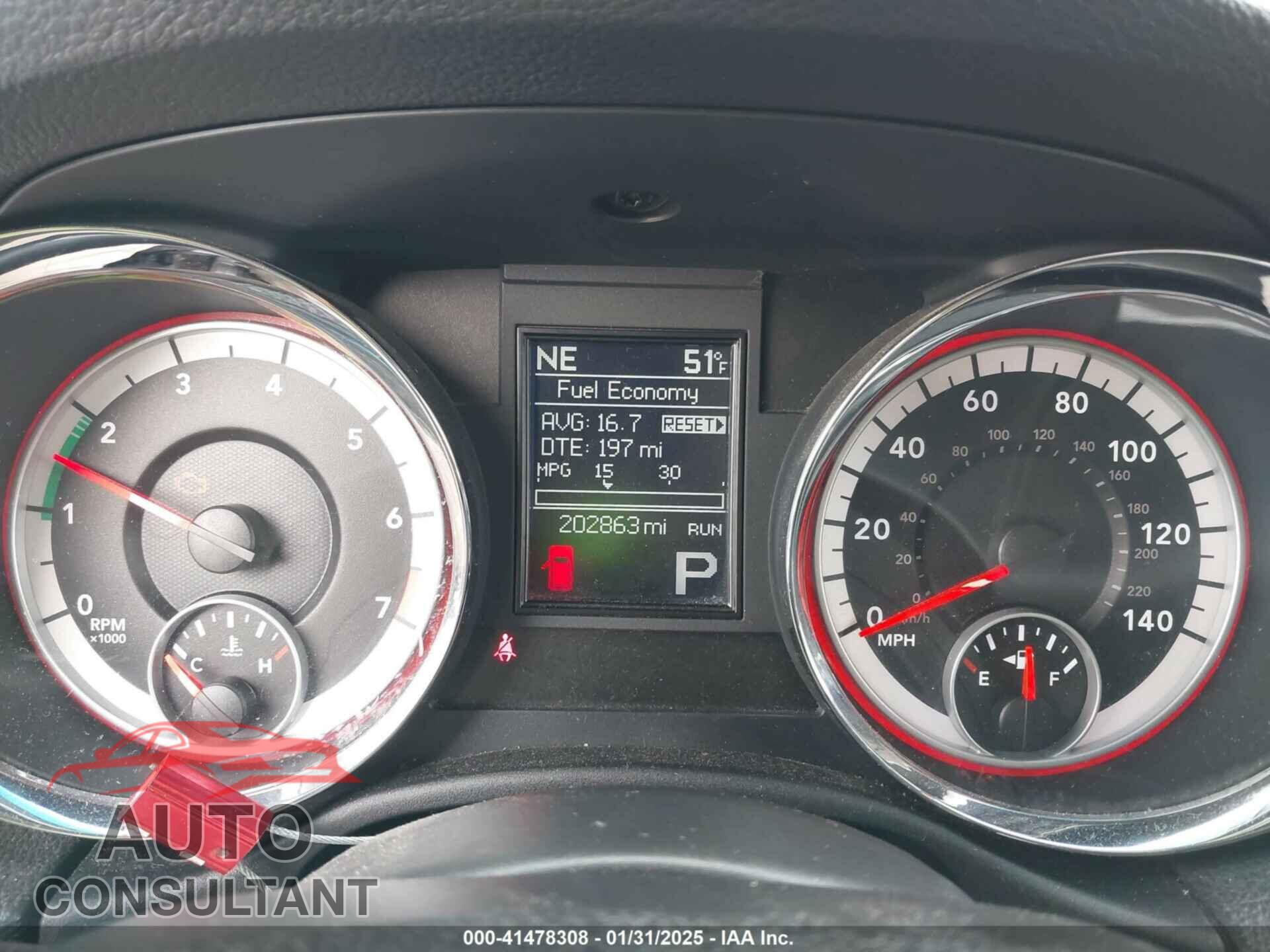 DODGE DURANGO 2011 - 1D4RE4GG7BC660477