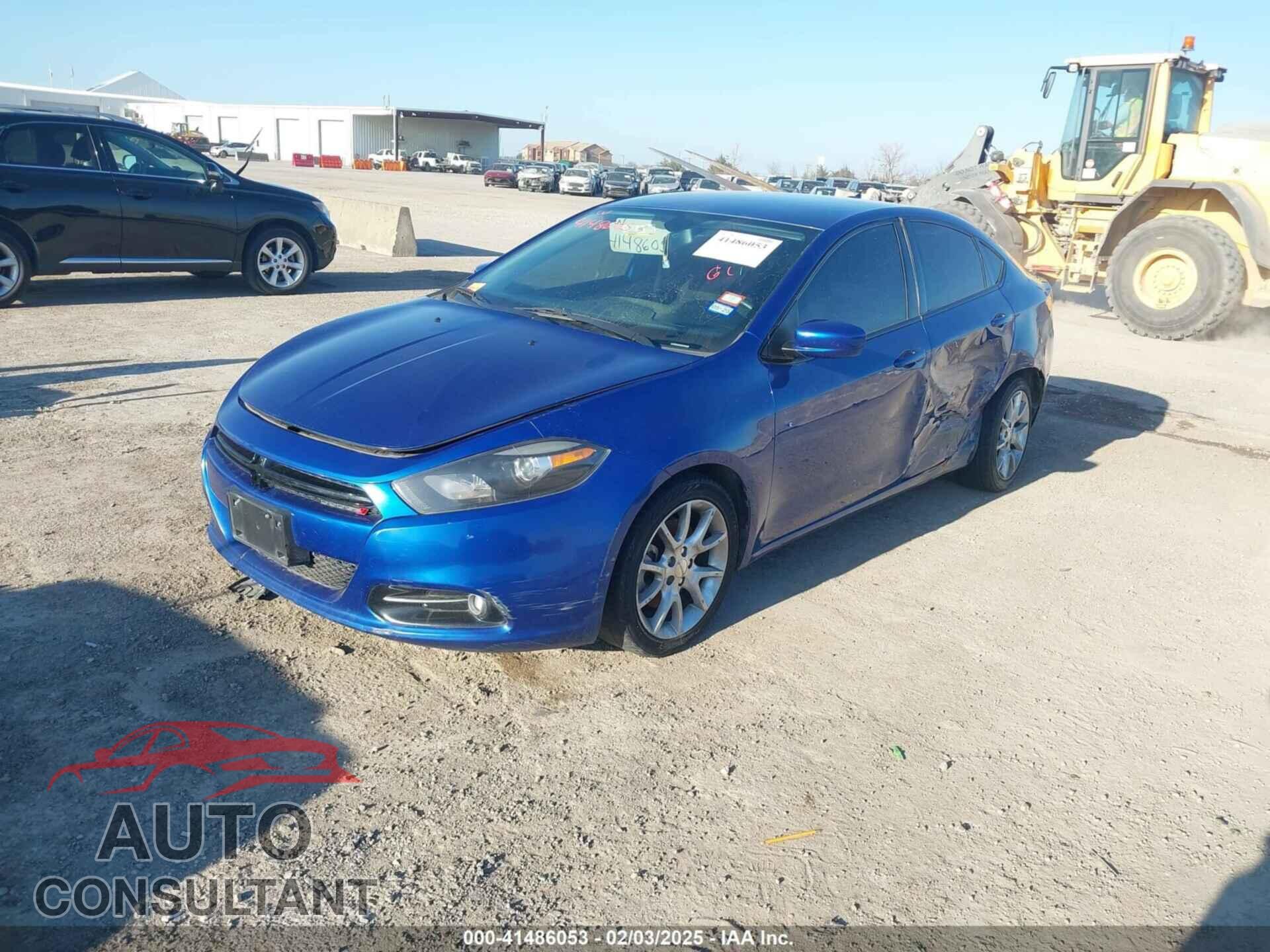 DODGE DART 2013 - 1C3CDFBA2DD288987