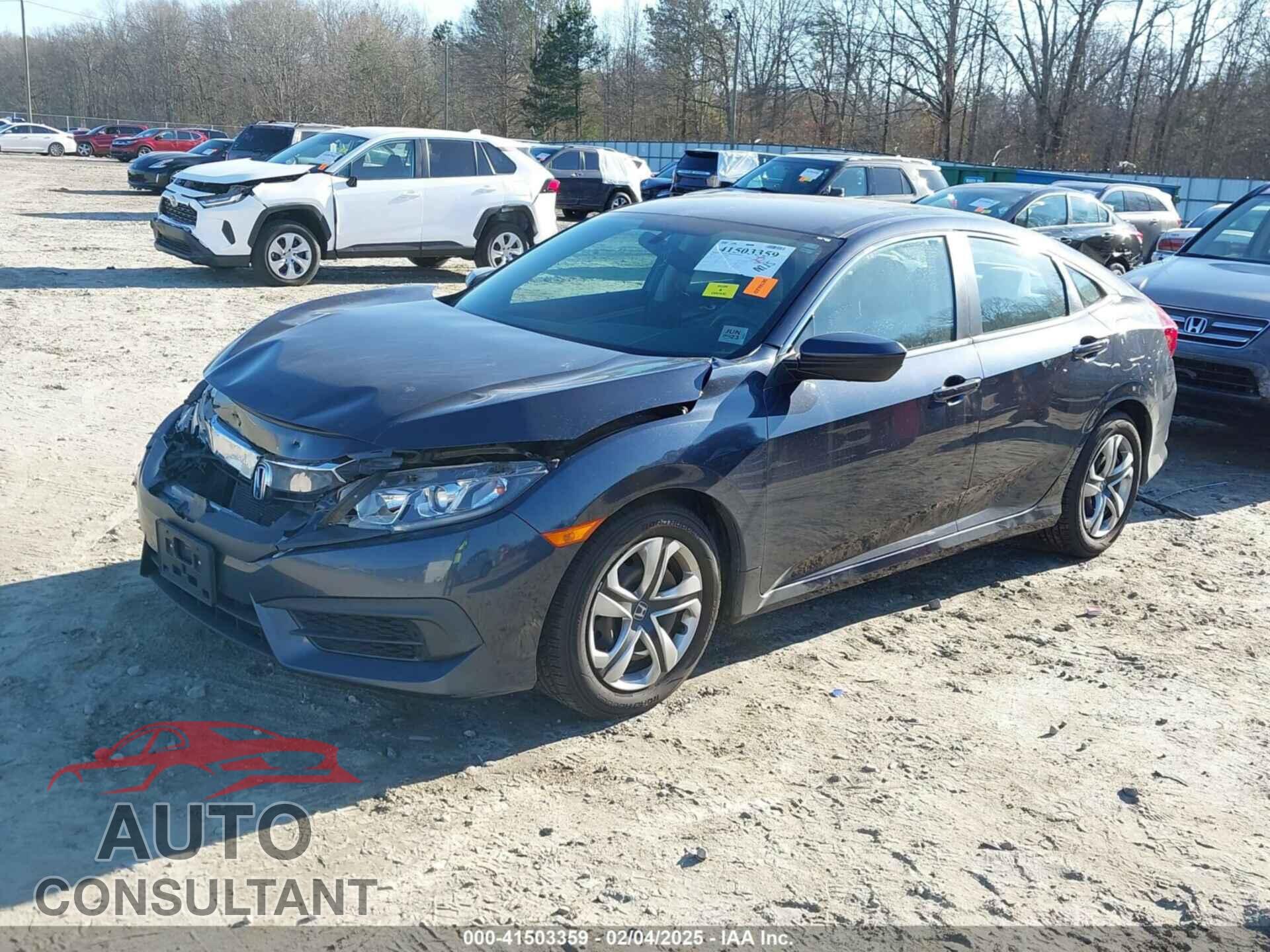 HONDA CIVIC 2017 - 19XFC2F54HE034543