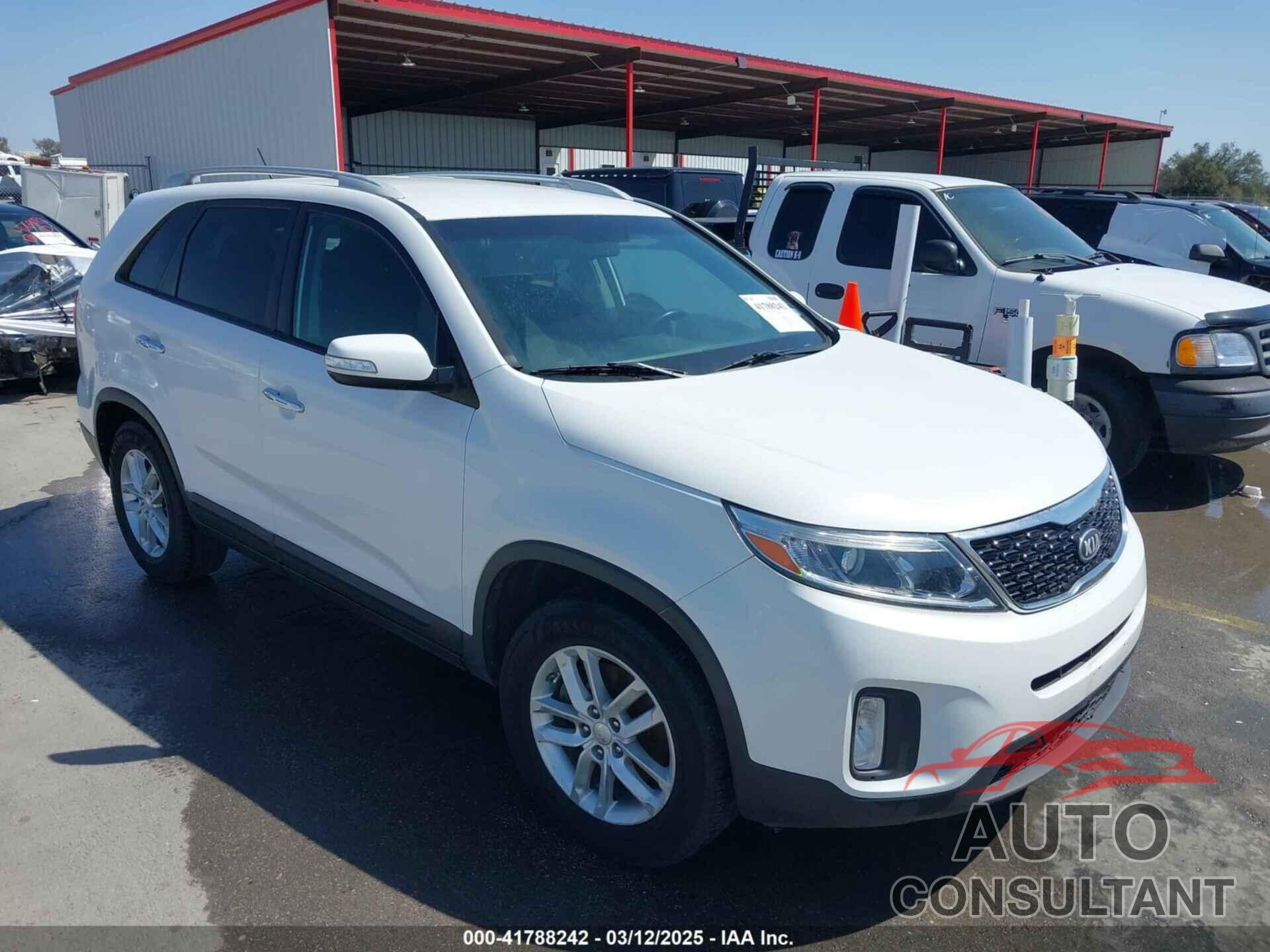 KIA SORENTO 2014 - 5XYKT3A69EG435962