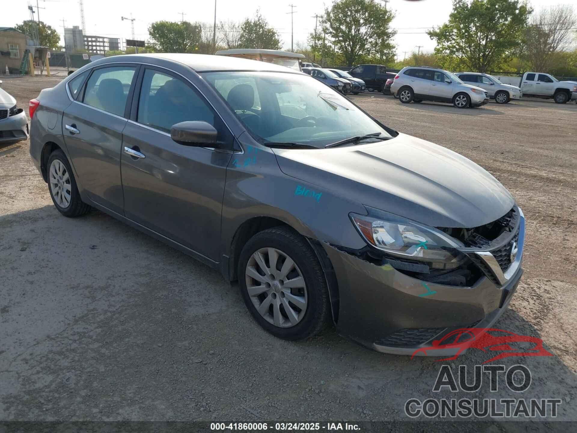 NISSAN SENTRA 2016 - 3N1AB7AP1GL654251