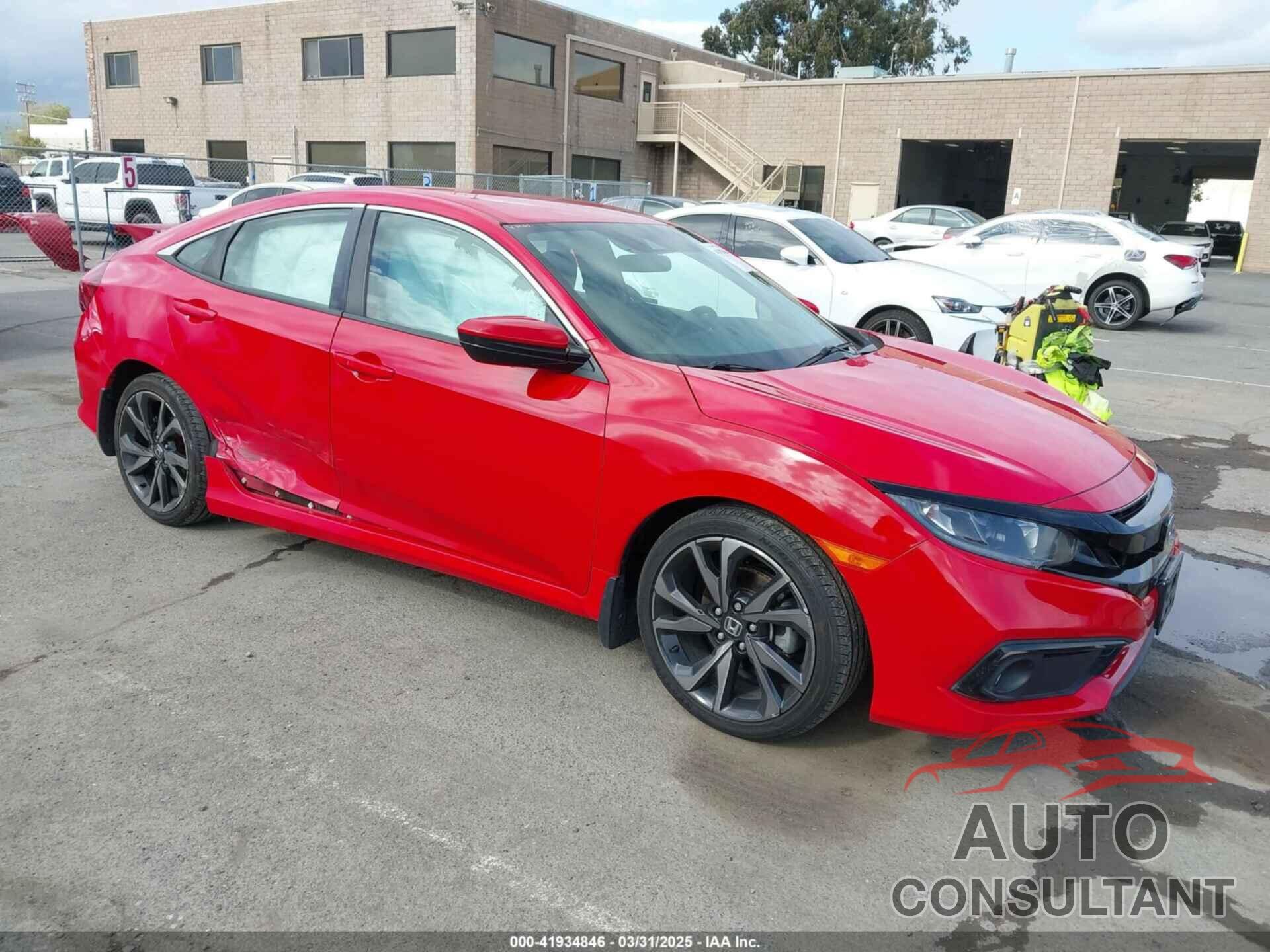HONDA CIVIC 2019 - 2HGFC2F8XKH518773