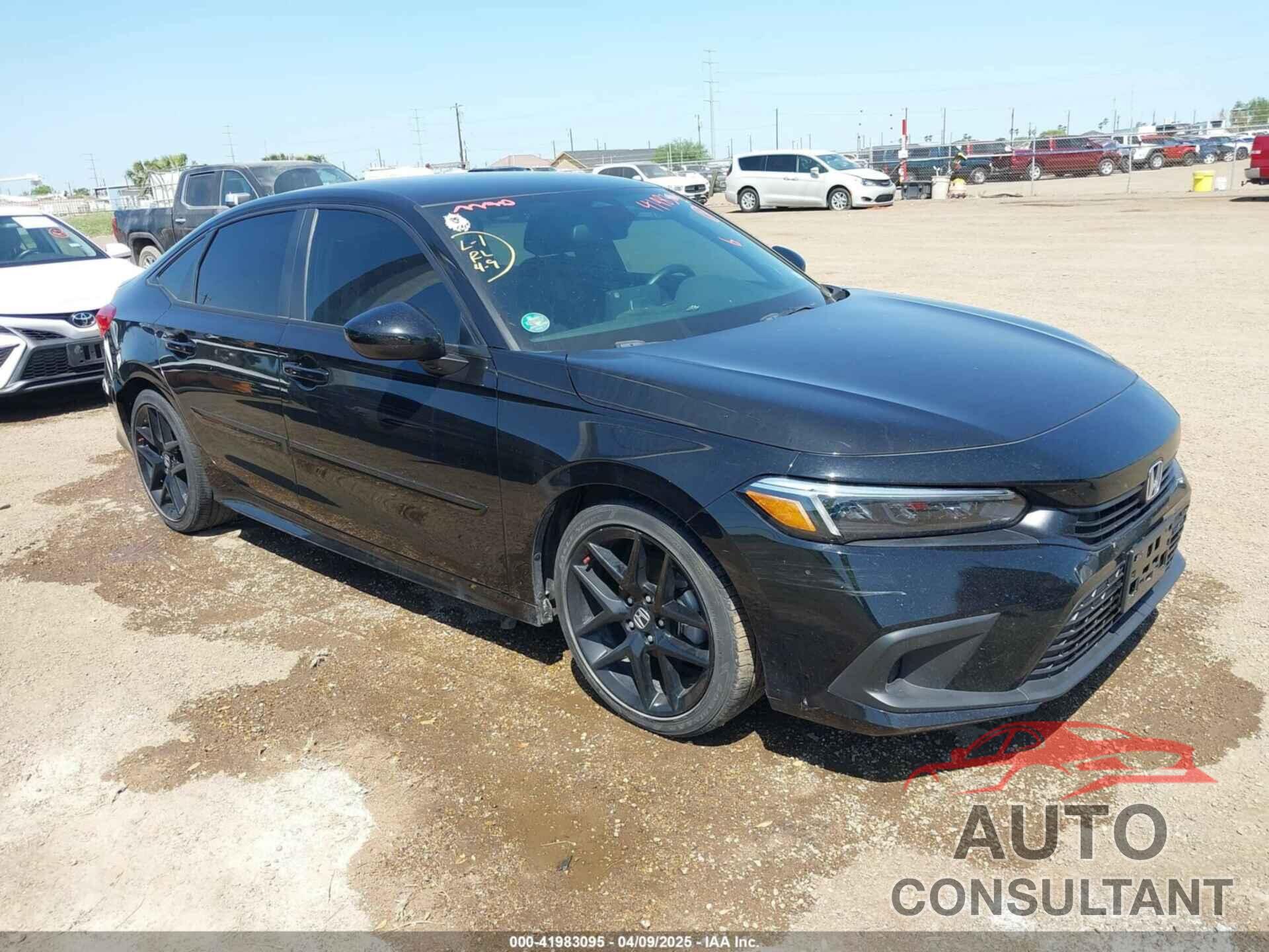 HONDA CIVIC 2022 - 2HGFE2F51NH596556