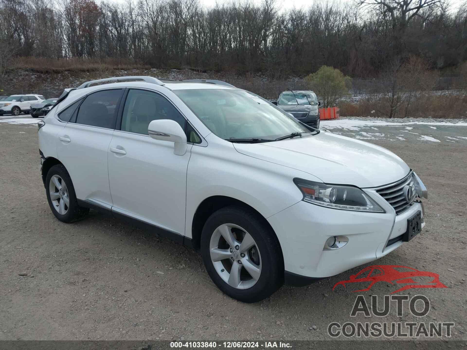 LEXUS RX 350 2013 - JTJBK1BA8D2034466