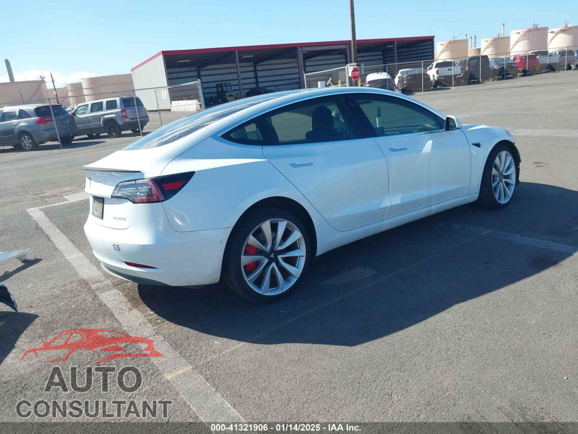 TESLA MODEL 3 2019 - 5YJ3E1EBXKF413806