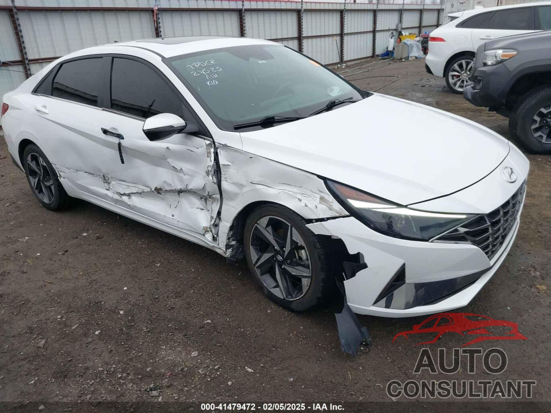 HYUNDAI ELANTRA 2021 - 5NPLN4AG6MH029304
