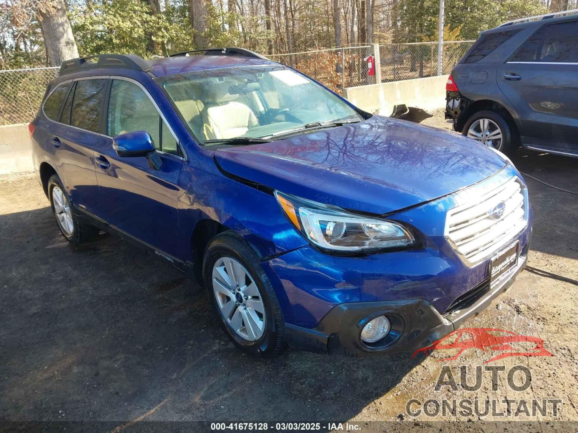 SUBARU OUTBACK 2015 - 4S4BSAFC5F3285243