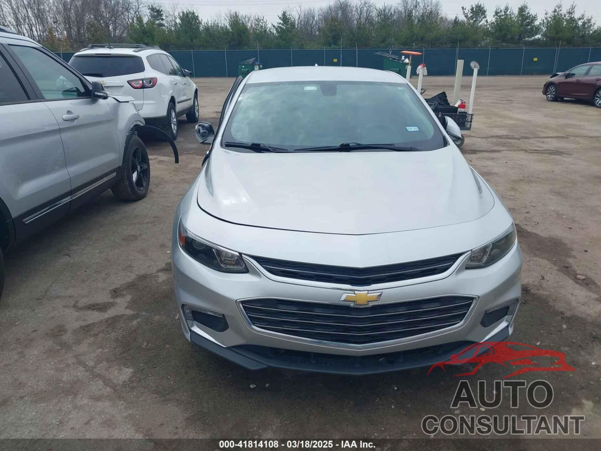 CHEVROLET MALIBU 2016 - 1G1ZE5ST7GF322003