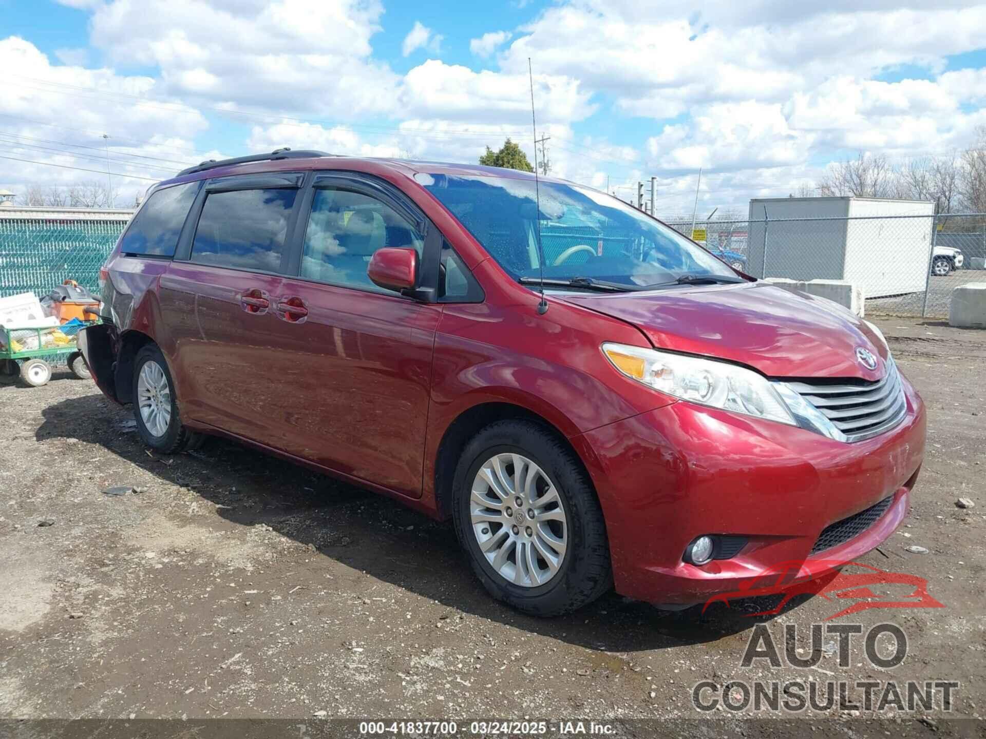 TOYOTA SIENNA 2013 - 5TDYK3DC7DS364342
