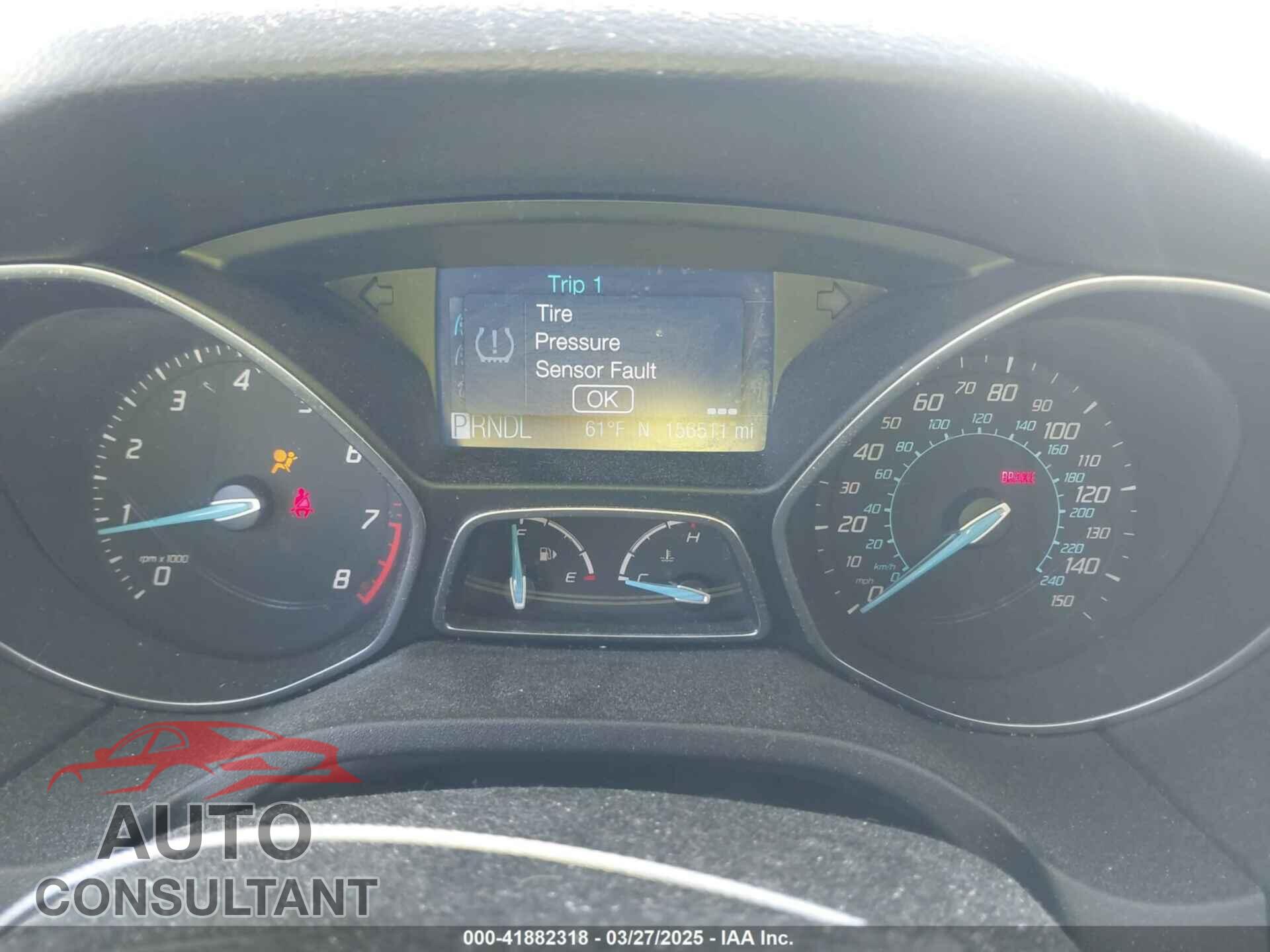 FORD FOCUS 2012 - 1FAHP3F29CL327580