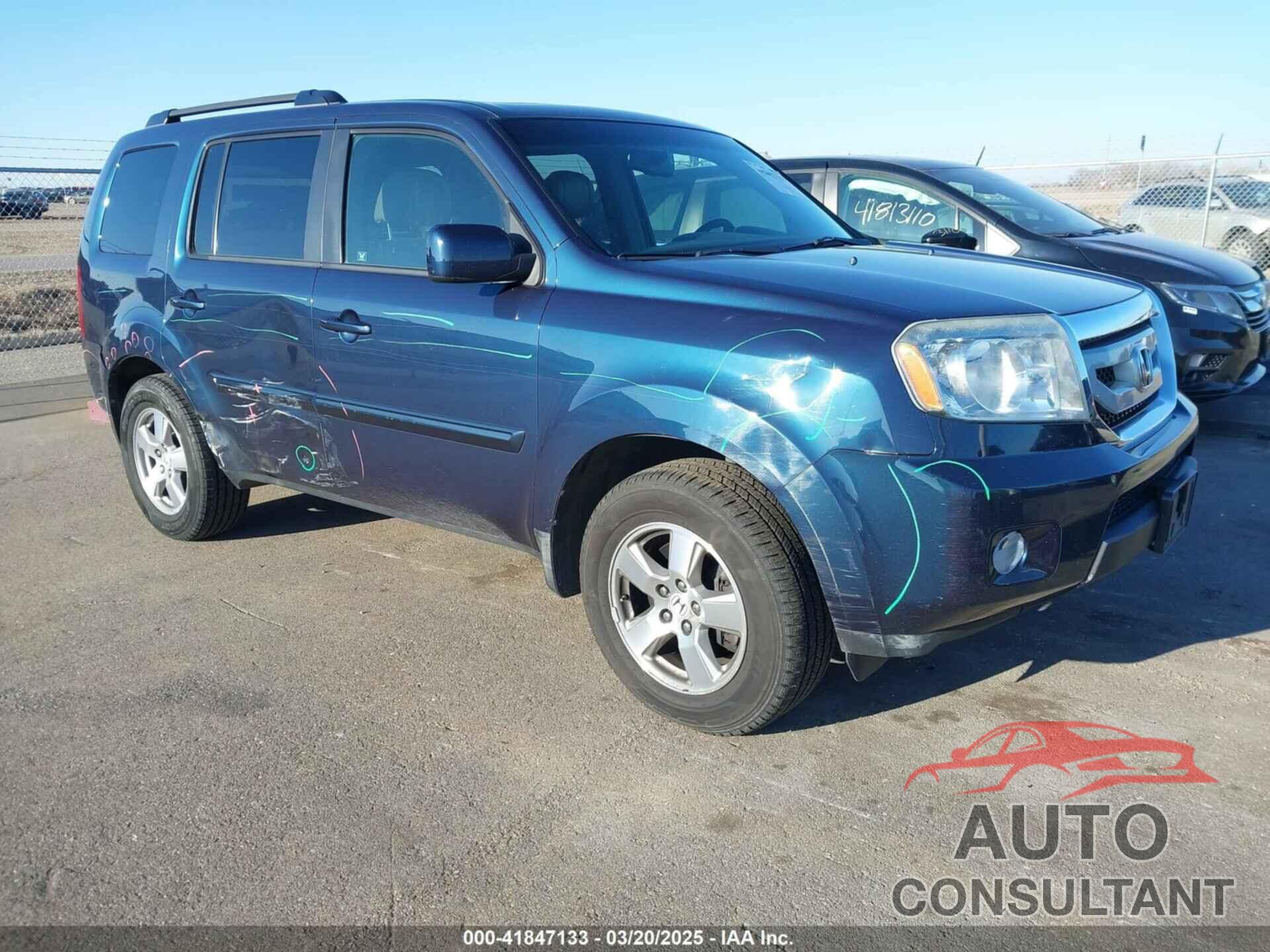 HONDA PILOT 2009 - 5FNYF48539B031086