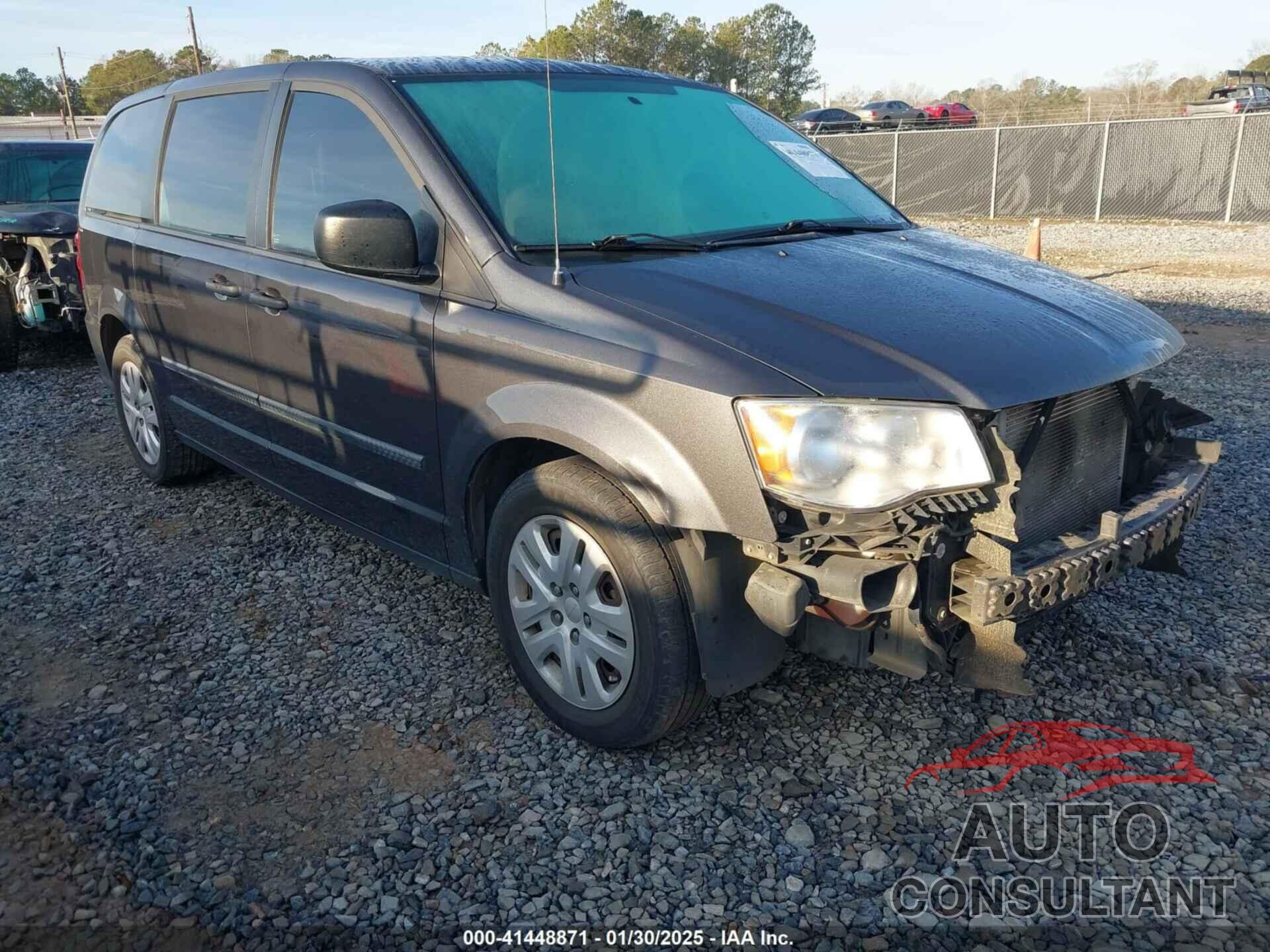 DODGE GRAND CARAVAN 2016 - 2C4RDGBG2GR237054