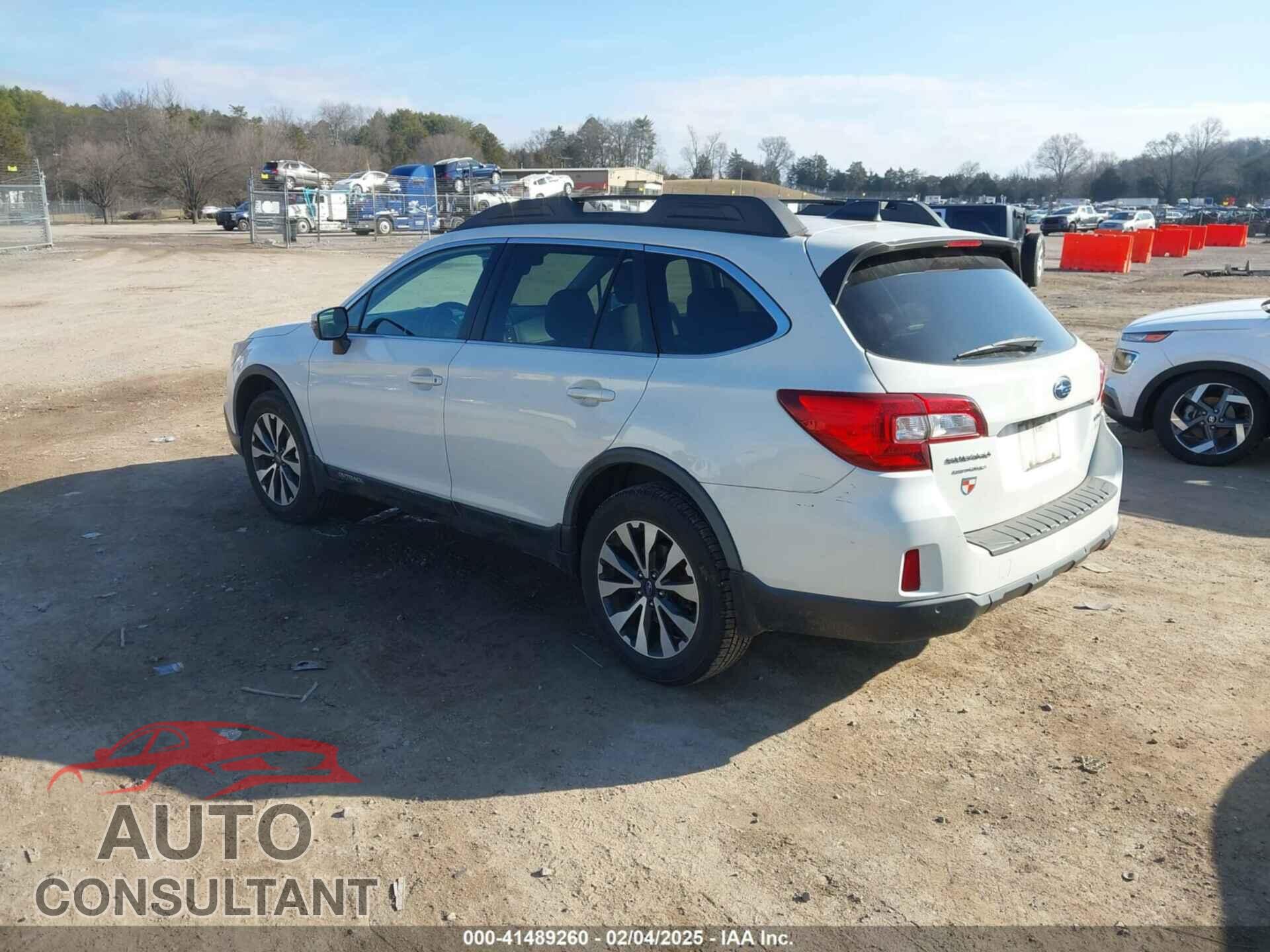 SUBARU OUTBACK 2017 - 4S4BSANC3H3240290