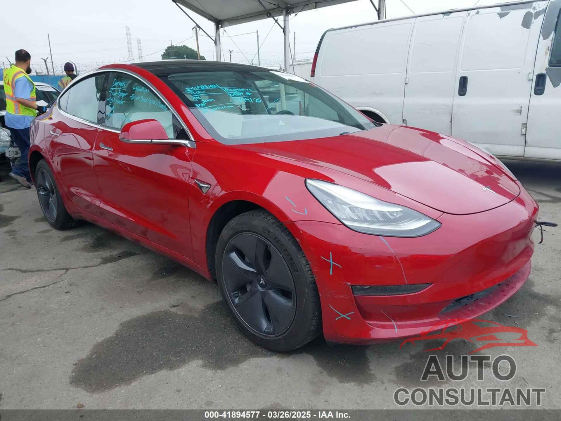 TESLA MODEL 3 2019 - 5YJ3E1EA6KF486002