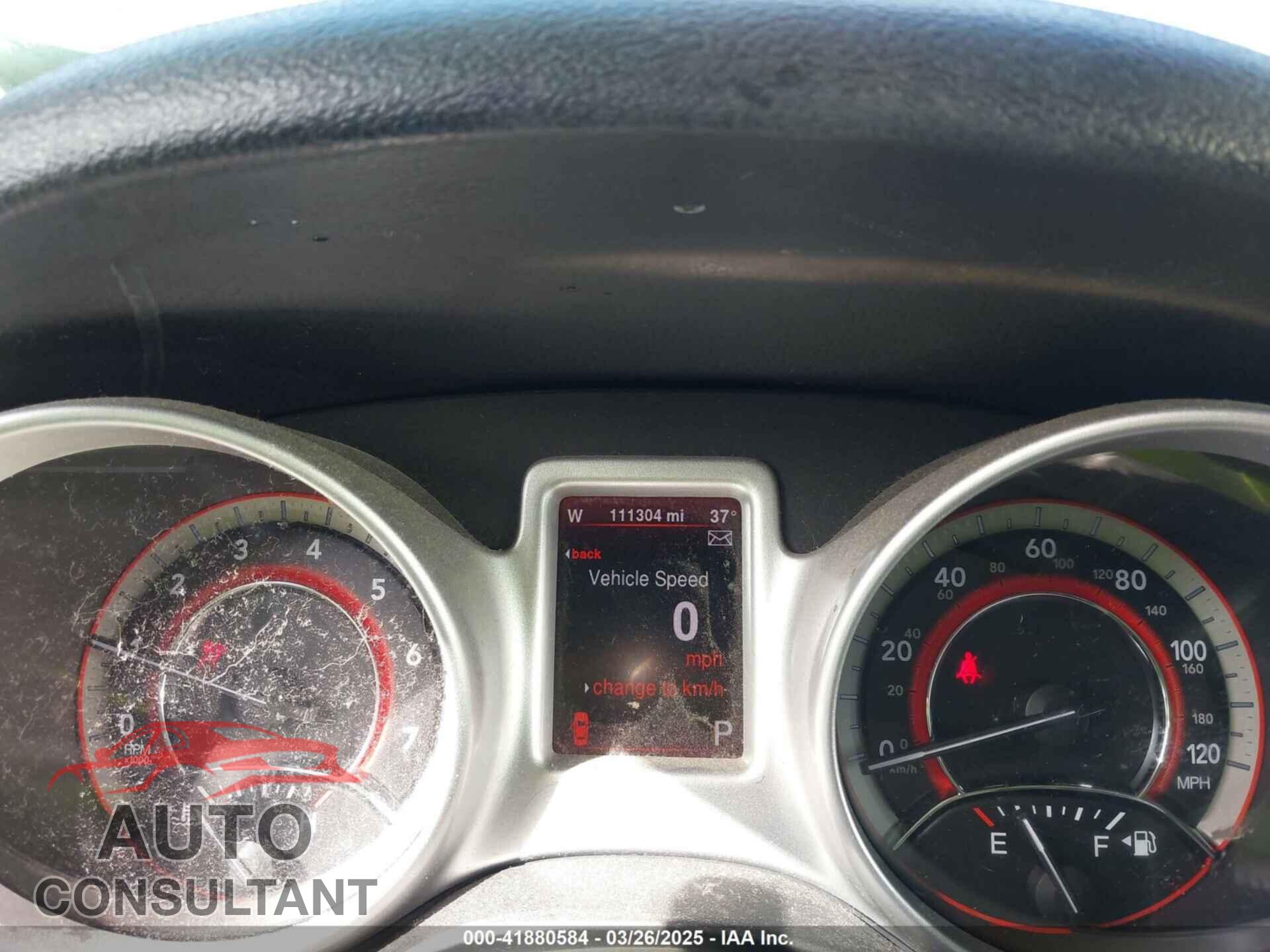 DODGE JOURNEY 2013 - 3C4PDCBG9DT611684