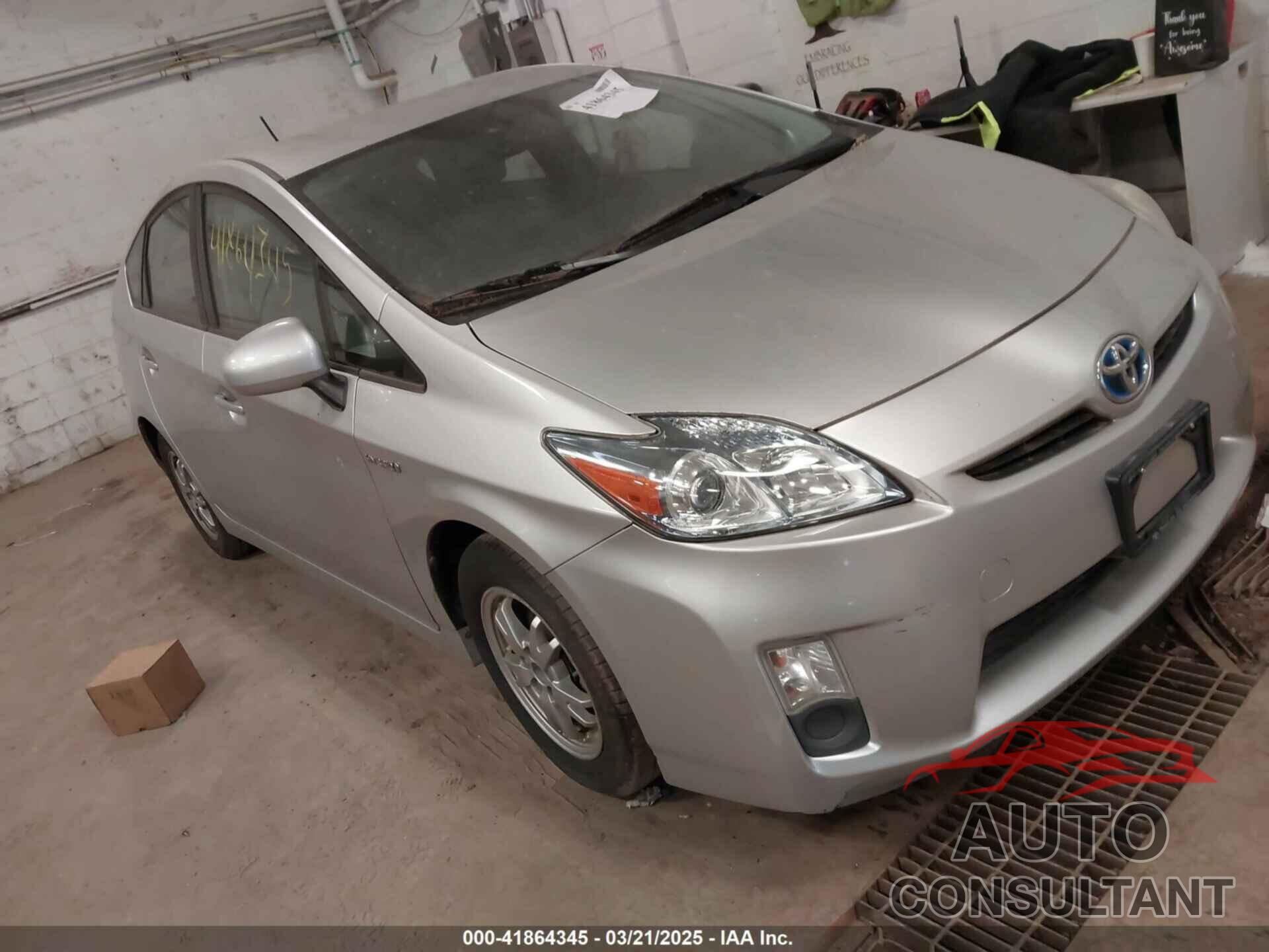 TOYOTA PRIUS 2010 - JTDKN3DU1A0002379
