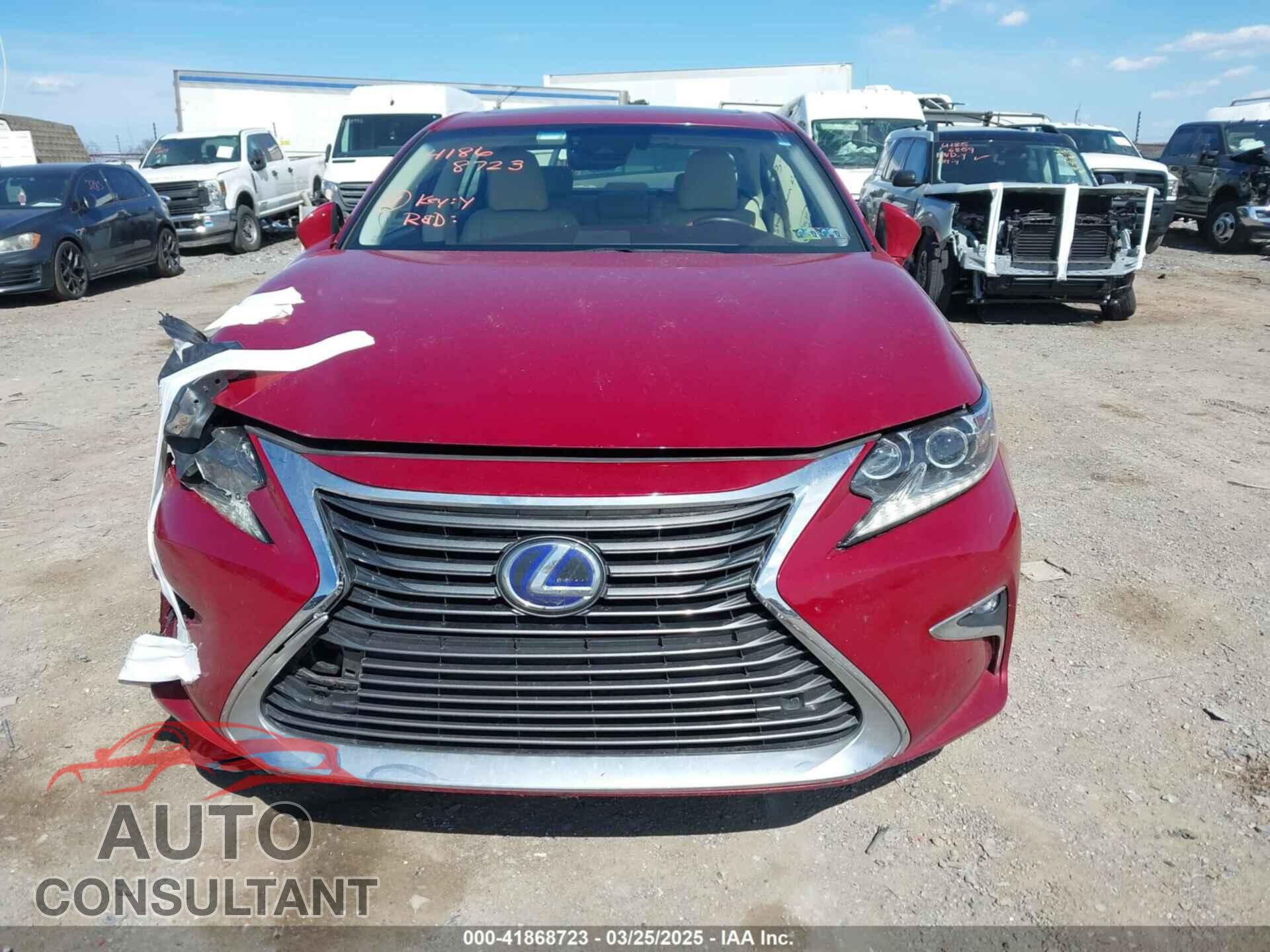 LEXUS ES 2017 - JTHBW1GG2H2140551