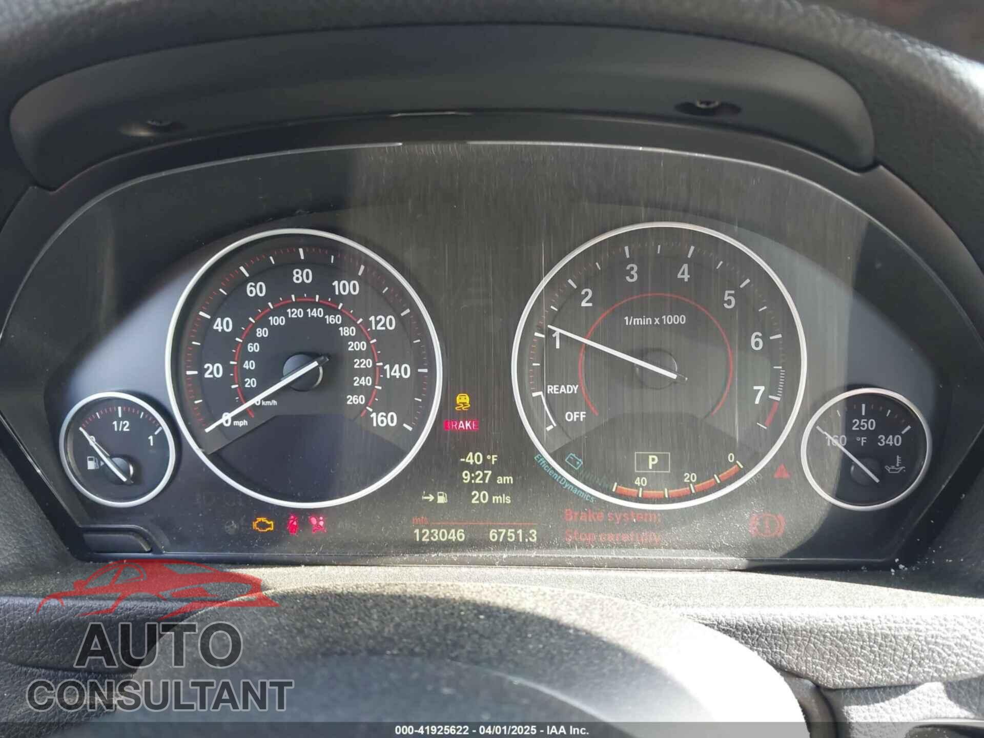 BMW 328I 2012 - WBA3A5C58CF258120