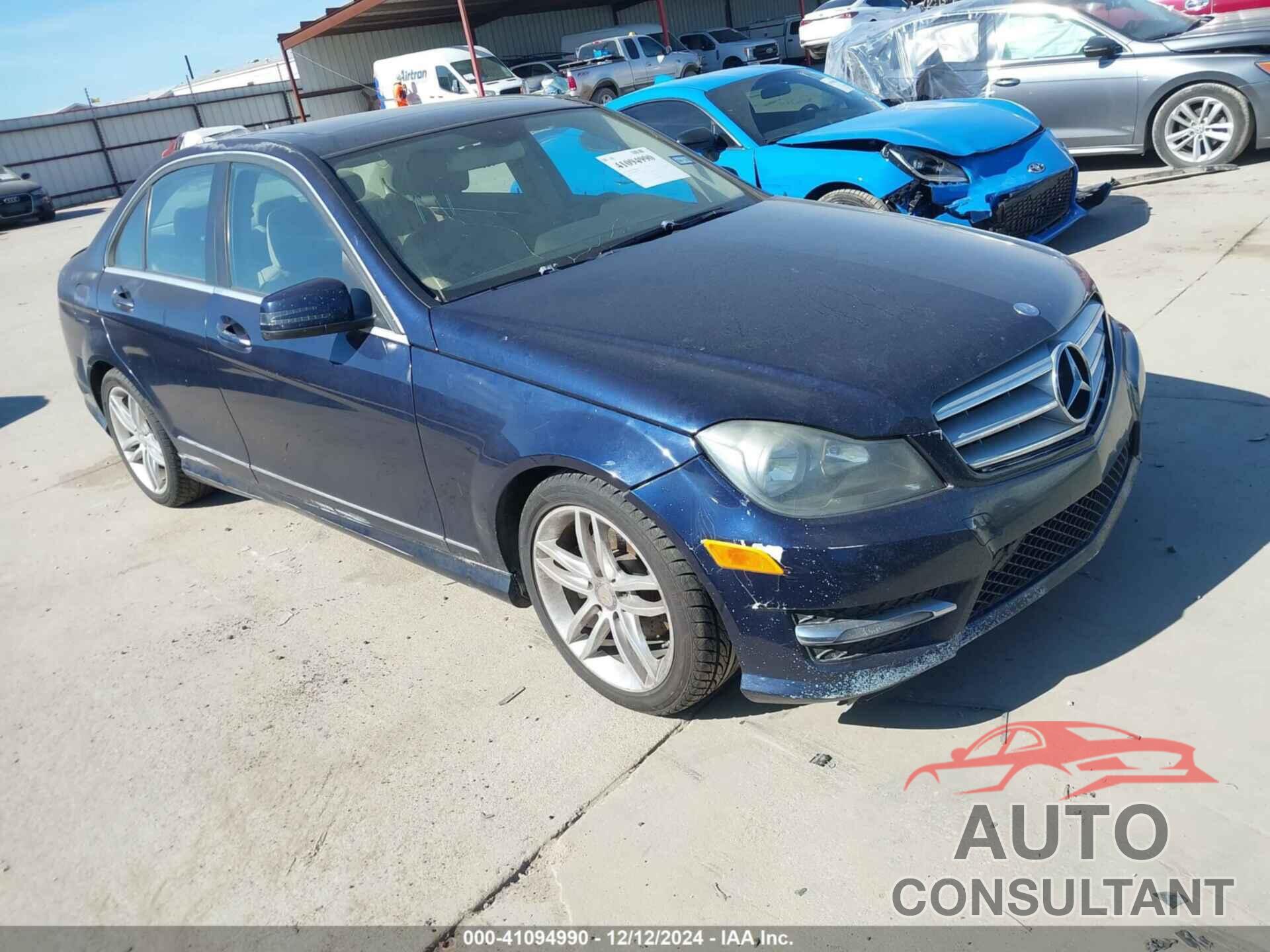 MERCEDES-BENZ C-CLASS 2013 - WDDGF4HB6DR264650
