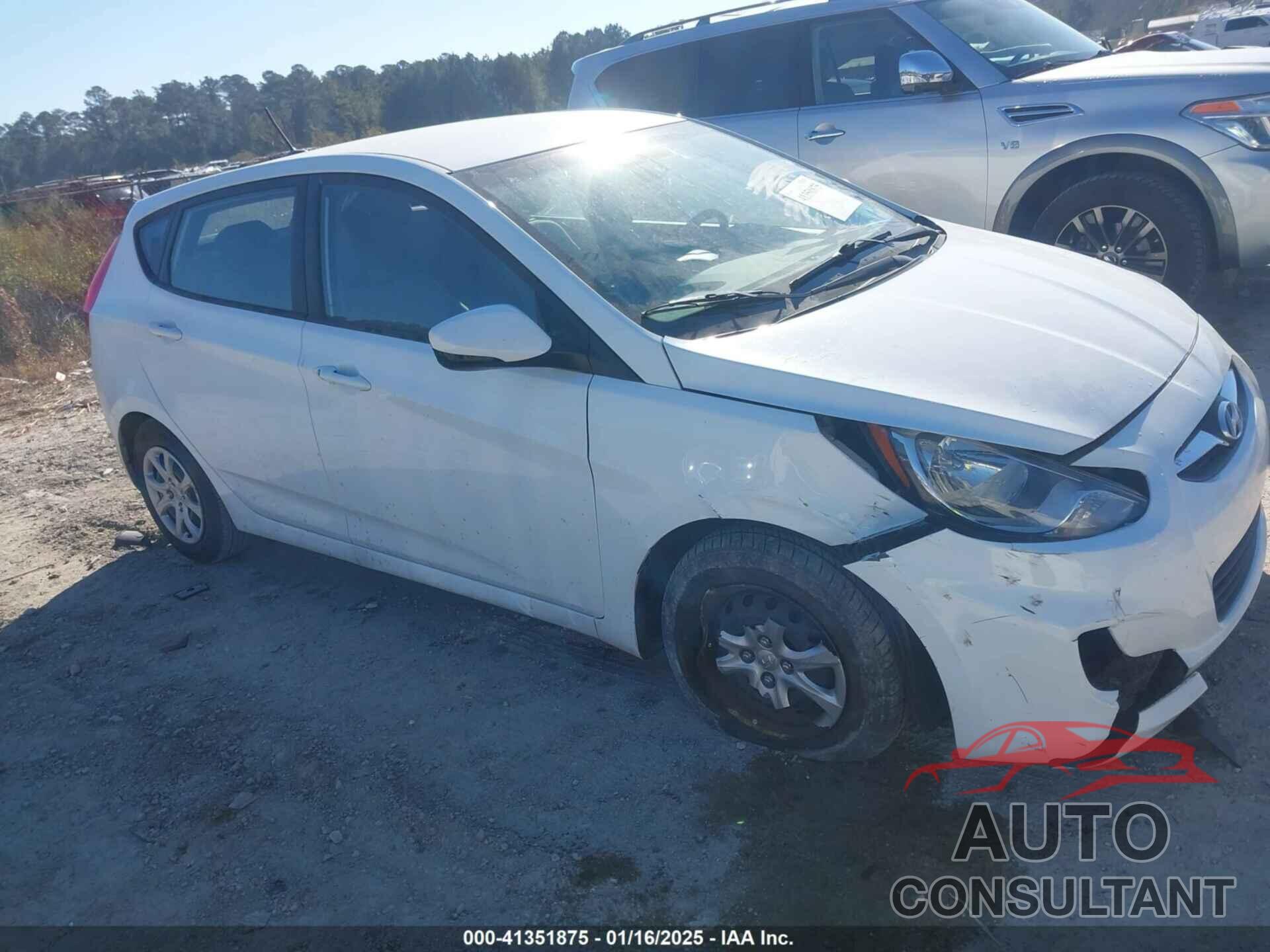 HYUNDAI ACCENT 2014 - KMHCT5AE4EU161037
