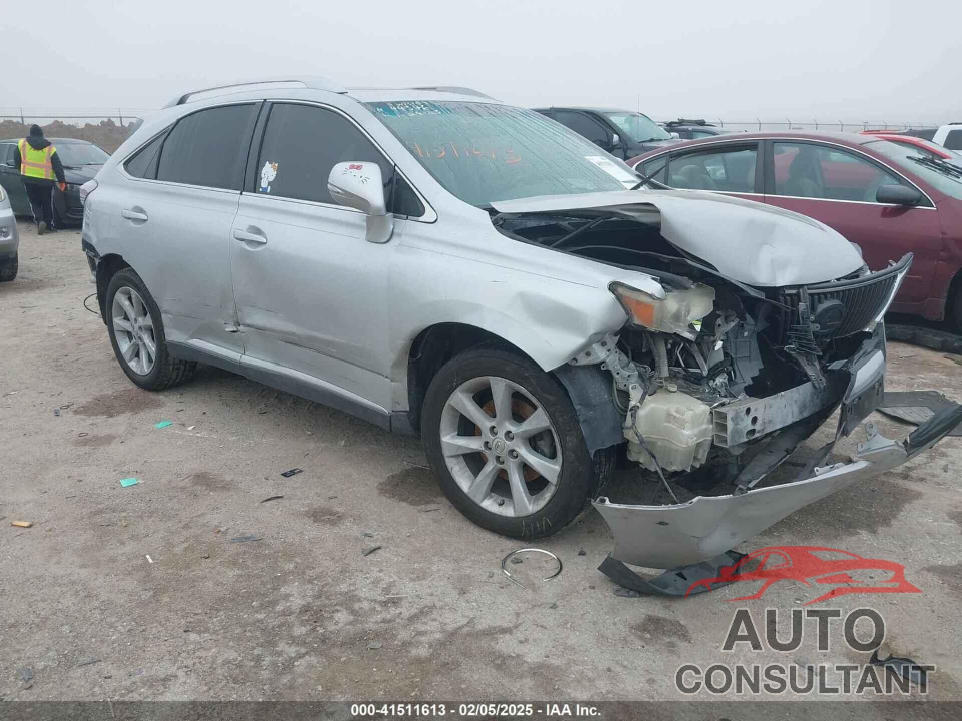LEXUS RX 350 2010 - 2T2ZK1BA7AC016373