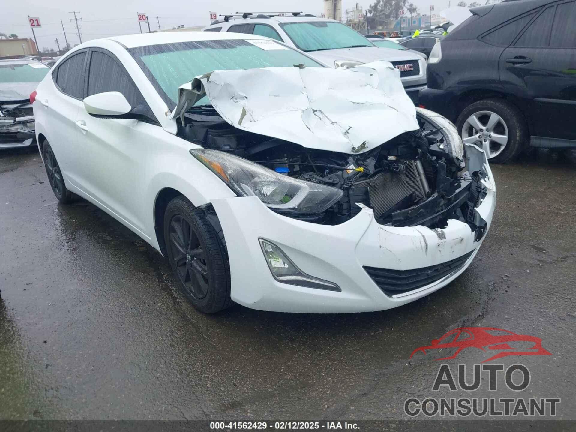 HYUNDAI ELANTRA 2015 - 5NPDH4AE1FH603501